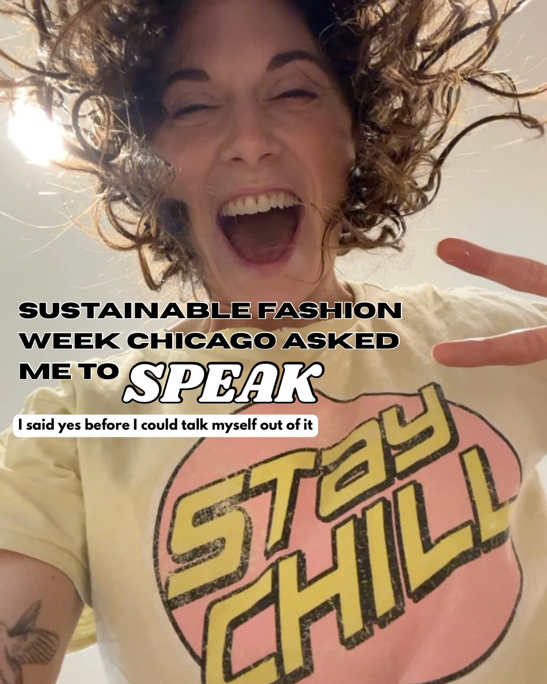 “Your voice matters.”
Heard this at our Earth Day event from @sfwchicago founder Macaila Britton - just days before I had to stand up and use mine.
I needed that reminder. Maybe you do too.
If you’ve been overthinking it, this is it:
style is a clarity problem, not a shopping problem.
Say the thing. It matters.
Still speechless over this collection in slide 6…wow @arthouseclothing
And @vittoria.hair - your presence is everything ❤️