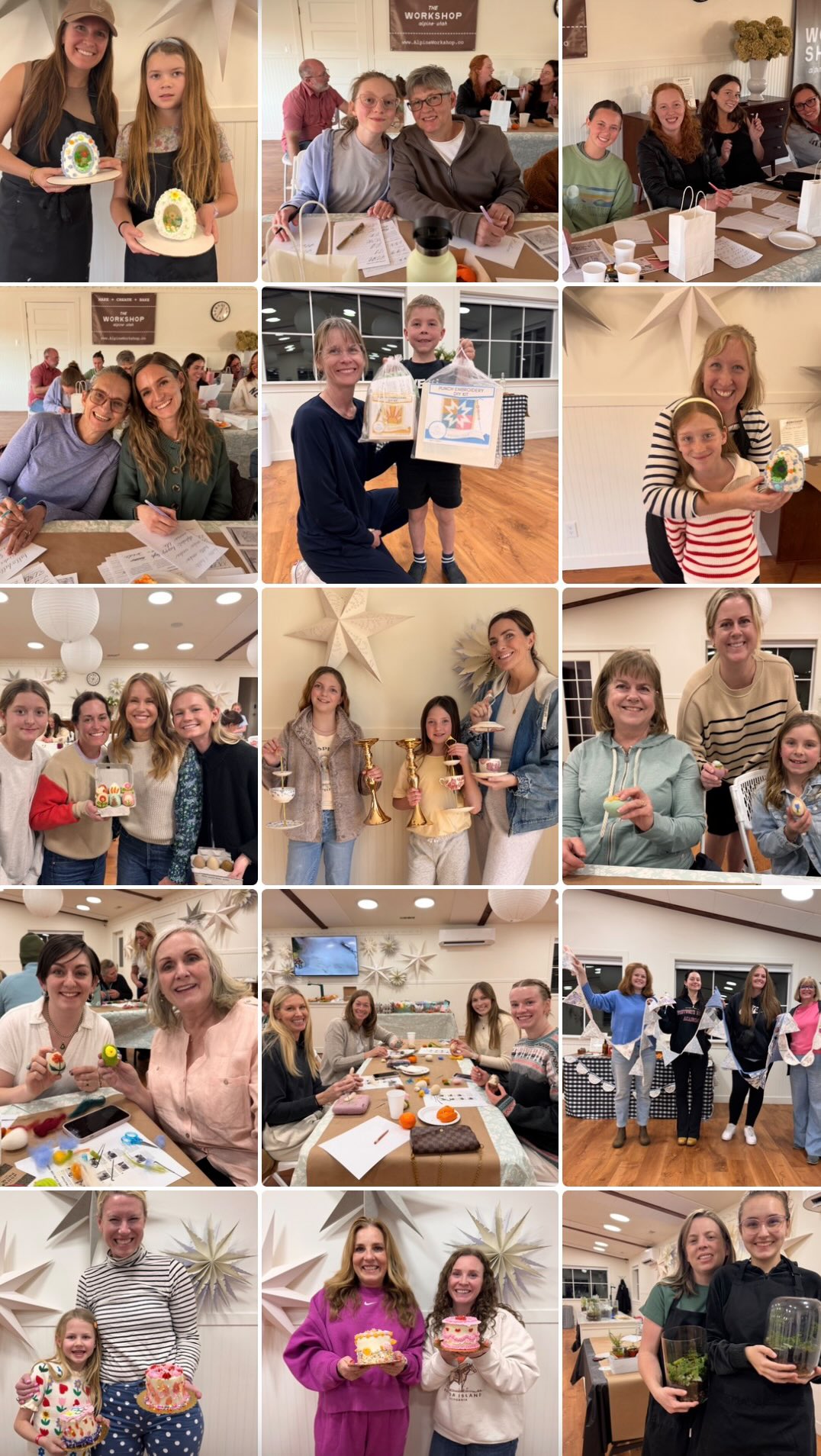 Celebrating the women who teach us how to make the world more beautiful. ♥️♥️♥️ Happy Mother’s Day!
We love when you bring your family to our classes & workshops!