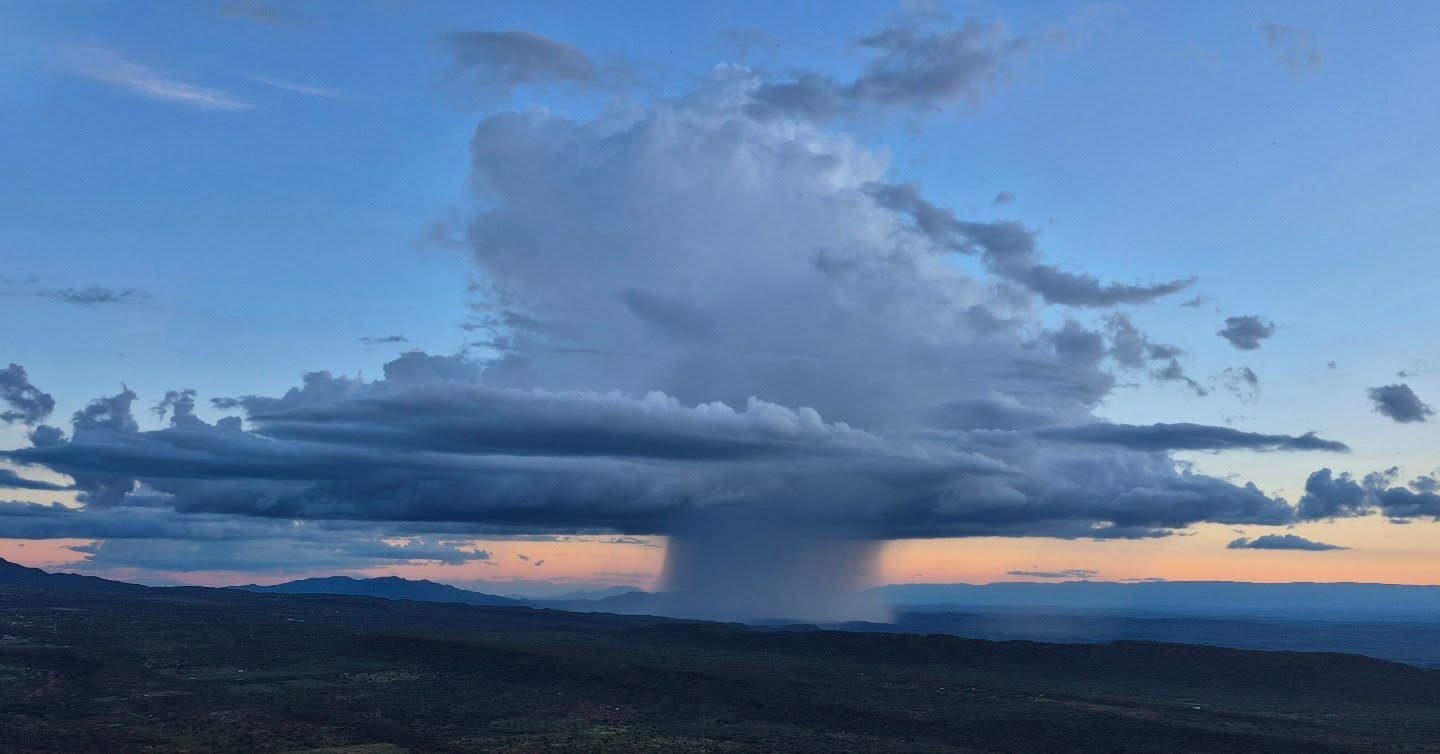 Rain stotms passing by on the Great Rift #greatriftvalley #greatriftkenya #adventuresinafrica #rainstorm #adventuresinkenya