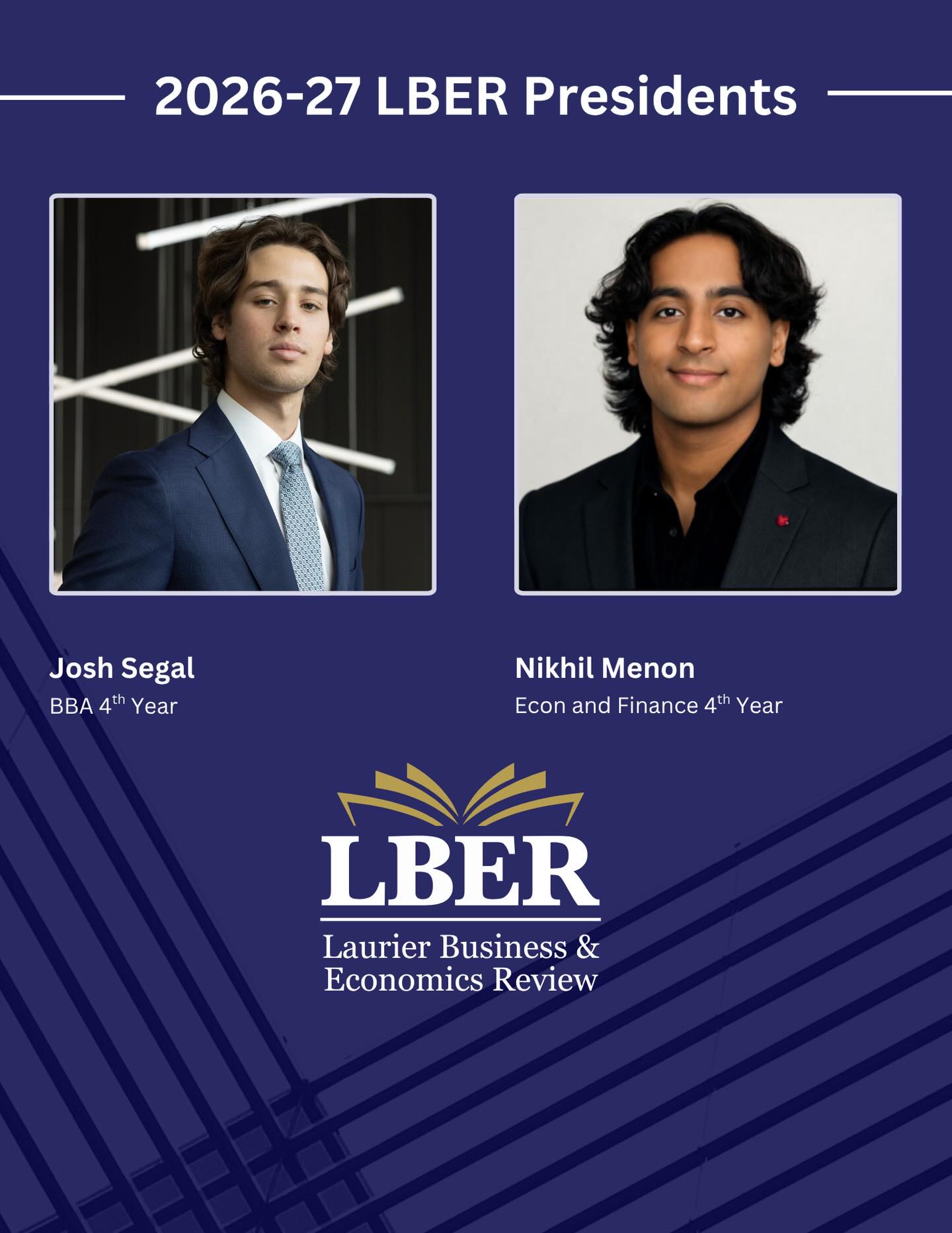 Thrilled to announce our 2026-2027 LBER Presidents!
