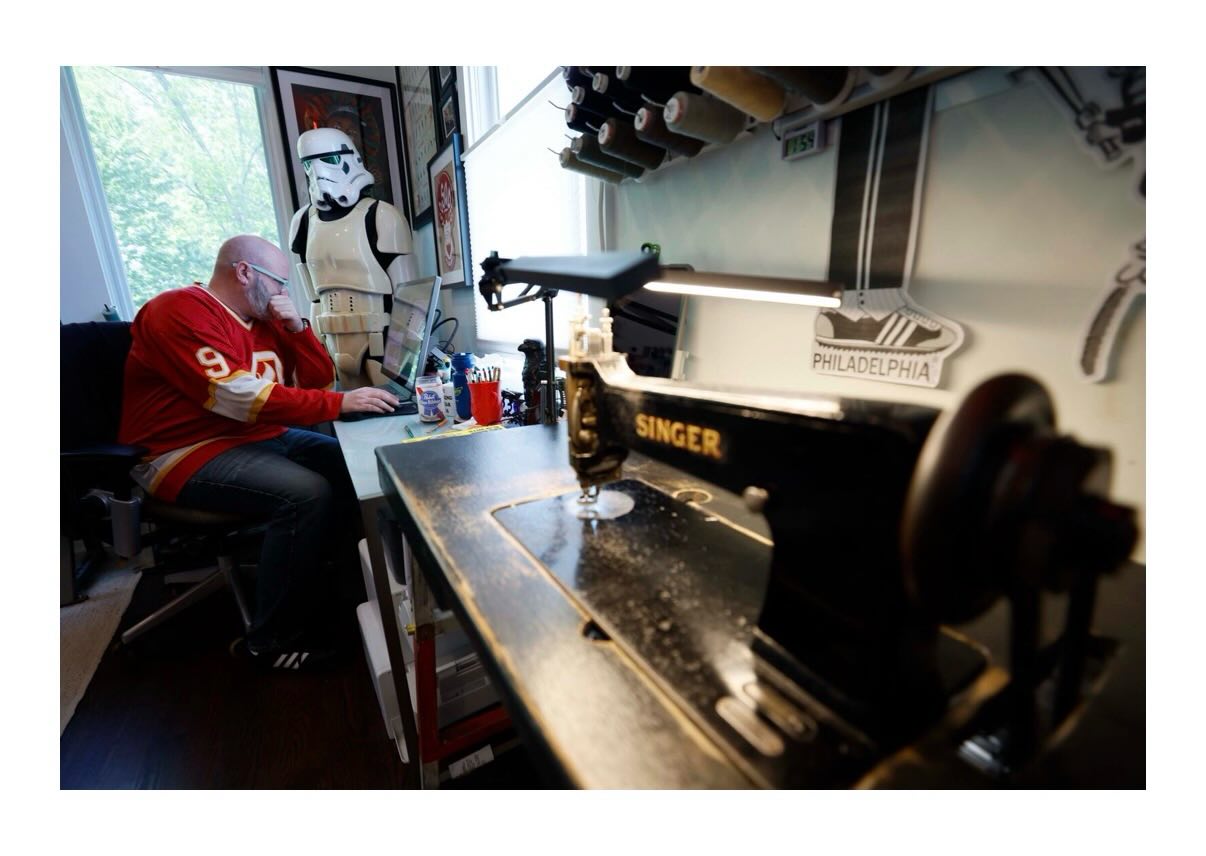 Huckmade studio photo by @mmartinezatl
#huckmade #singer114w103 #artstudıo #atlanta #starwars