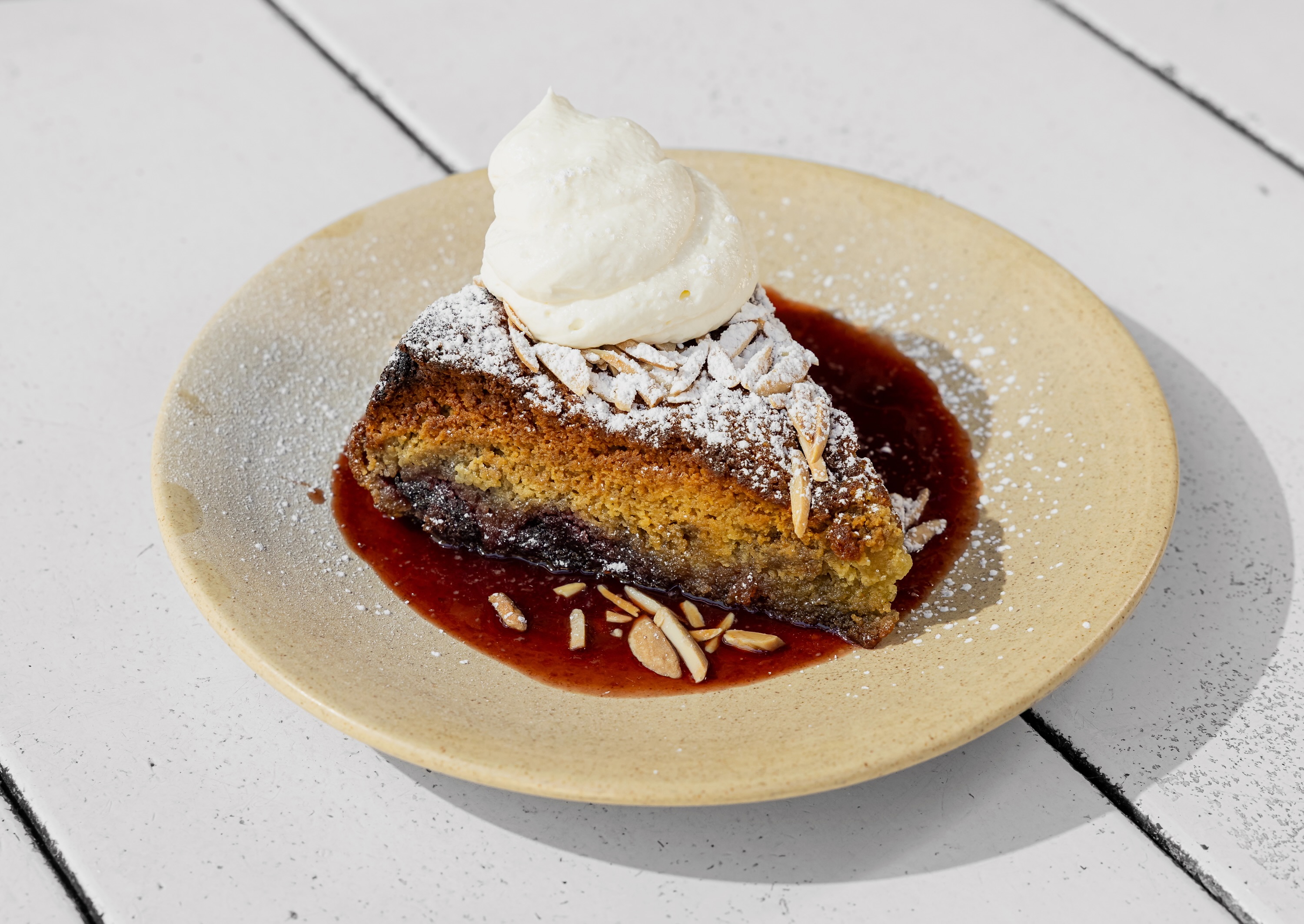 cherry almond cake 🍒🍰 because mom deserves something sweet, buttery, and a little extra en....
