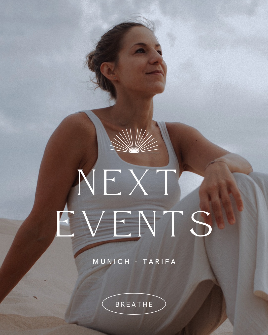 NEXT BREATHWORK EVENTS ✨
____
🇪🇸 BREATHWORK IN TARIFA, SPAIN in May
Find me for group workshops and at the @nomadbase_community conference in the most epic, unique location that is only opened for this event! 🔥🔥🔥
____
🇩🇪 BREATHWORK IN MÜNCHEN im Juni
folge mir gerne auch auf @breathwork.in.muenchen für deutschsprachigen content
____
✨ CUSTOM BREATHWORK SESSIONS
* 1:1 Sessions (limited spots available)
* Private Group Workshops
* Corporate Events
* Workshops & Talks
* send me a dm for inquiry & more info
____
Link in Bio to all events or 🔗 spark-your-fire.com/breathwork-events