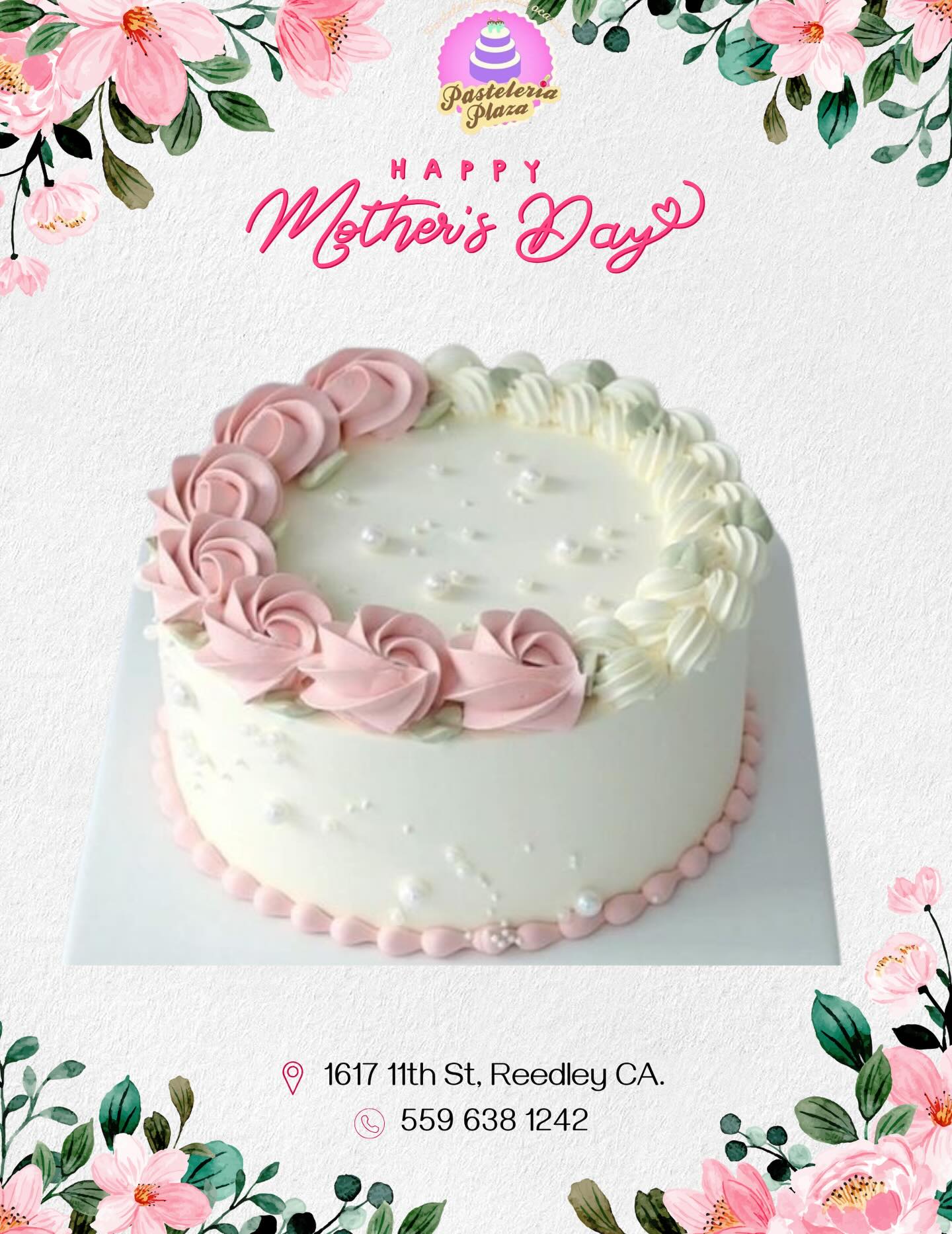🎂 Porque mamá merece un pastel tan hermoso como ella.
✨ Agenda con anticipación y celebra a mamá como se merece.
#pastelería #pasteleriaplaza #reedleyca