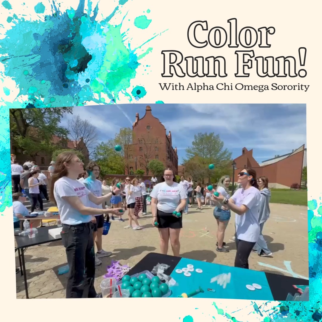 Growing Strong would like to sincerely thank Alpha Chi Omega's sorority for their generous donation from their annual Color Run! Our advocate Tori was there with a table of freebies, information, and extra entertainment! If you would like to make a donation to our agency and the work we do, please contact our office at 217-428-0770!