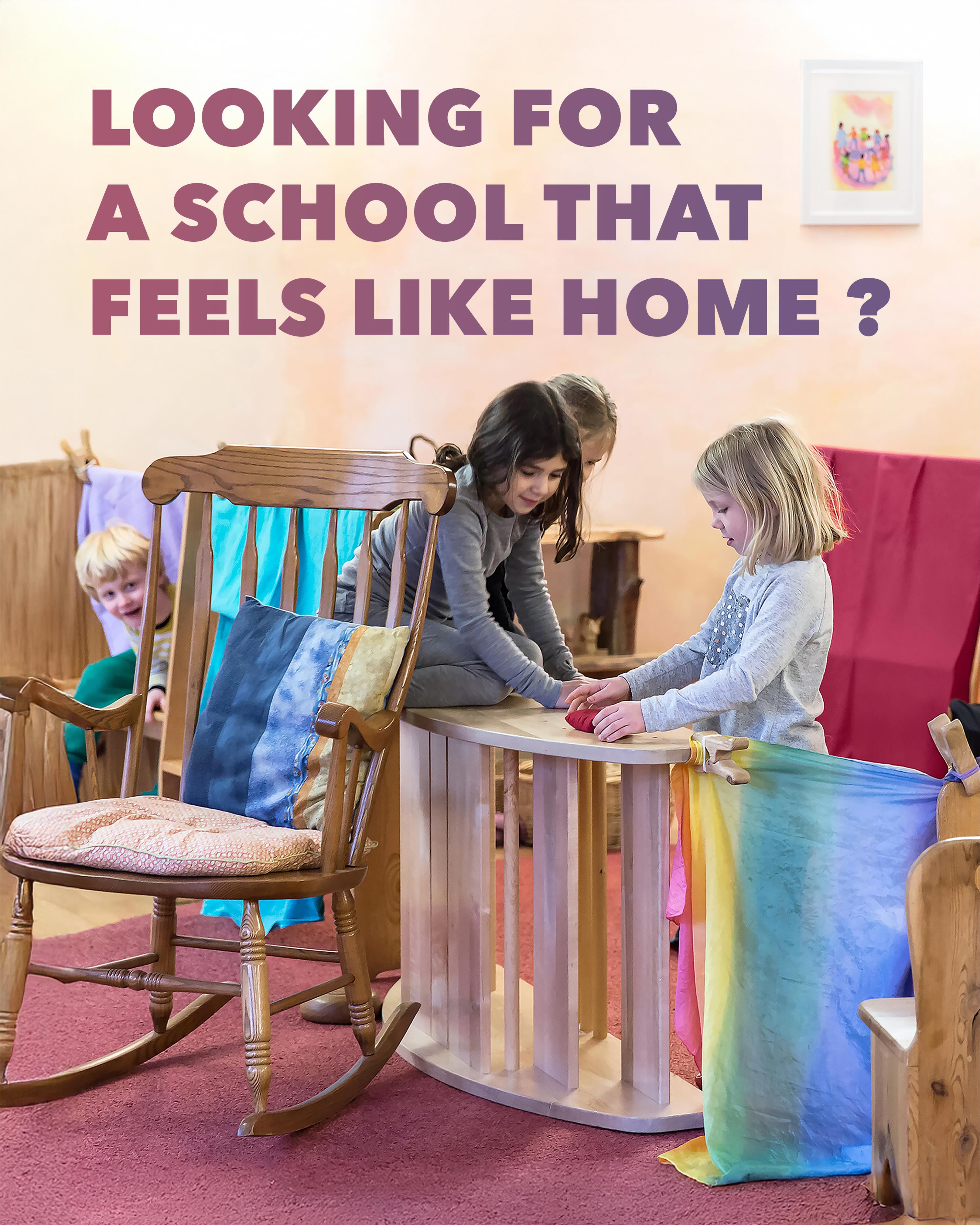 ✨ Find a nurturing school community where your child and your family can truly belong.✨
At Eastside Community School, our Waldorf-inspired Preschool and Kindergarten offer a gentle, play-based start to learning, guided by loving teachers and supported by a strong, connected parent community.🌿
We still have a few spaces open for the 2026–2027 school year - and we welcome new families with open arms. Whether you’re just starting your school journey or seeking a better fit, we’d love to meet you.
Come see what makes our early childhood program feel like home.🏡
👉Use link in bio to learn more about our Early Childhood programs.
#ECS #eastsidecommunityschool #waldorf #preschool #earlychildhood
