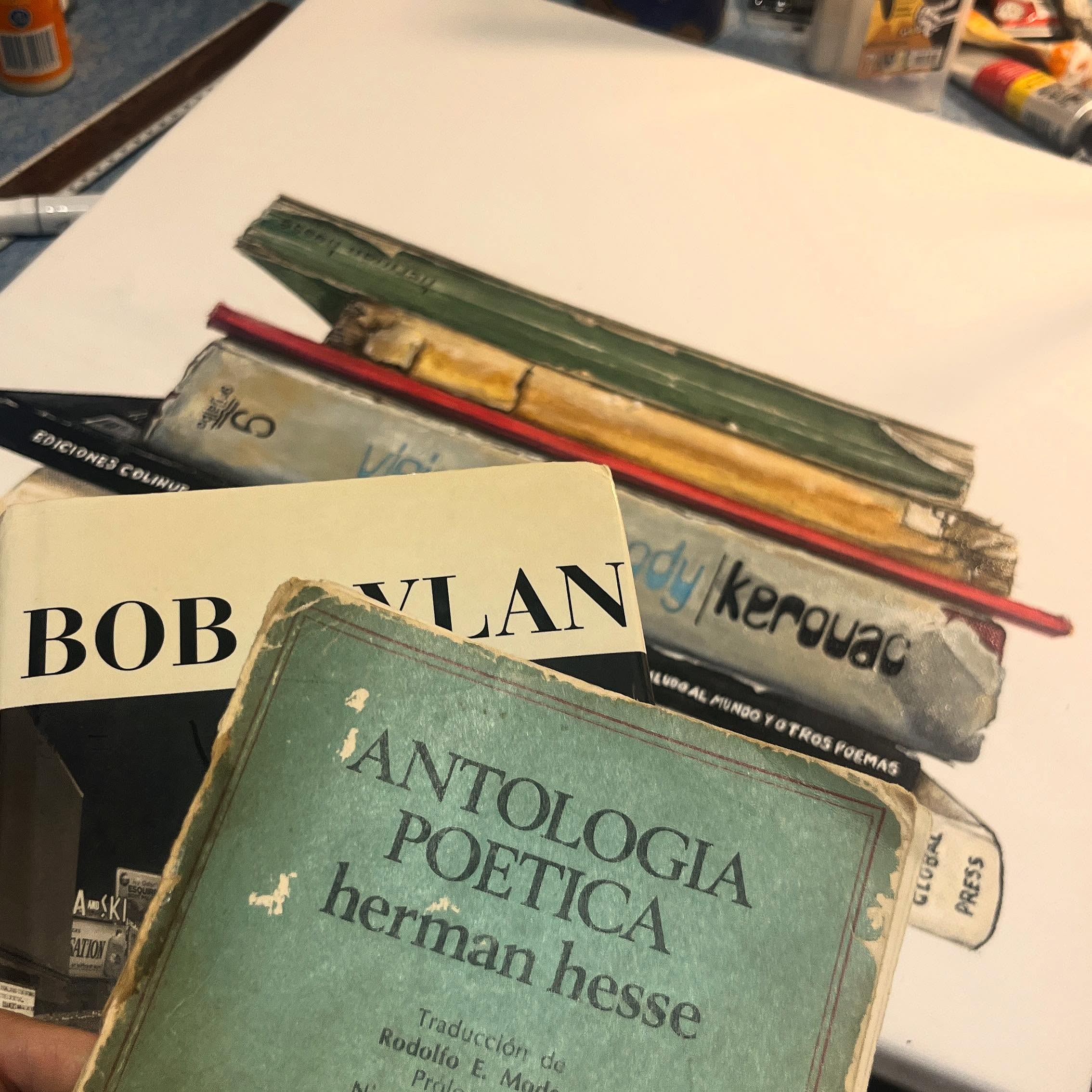 Todo tiempo se volvió presente H. H.
#palomamarquez
#kerouac
#bobdylan
#hermanhesse
#waltwhitman