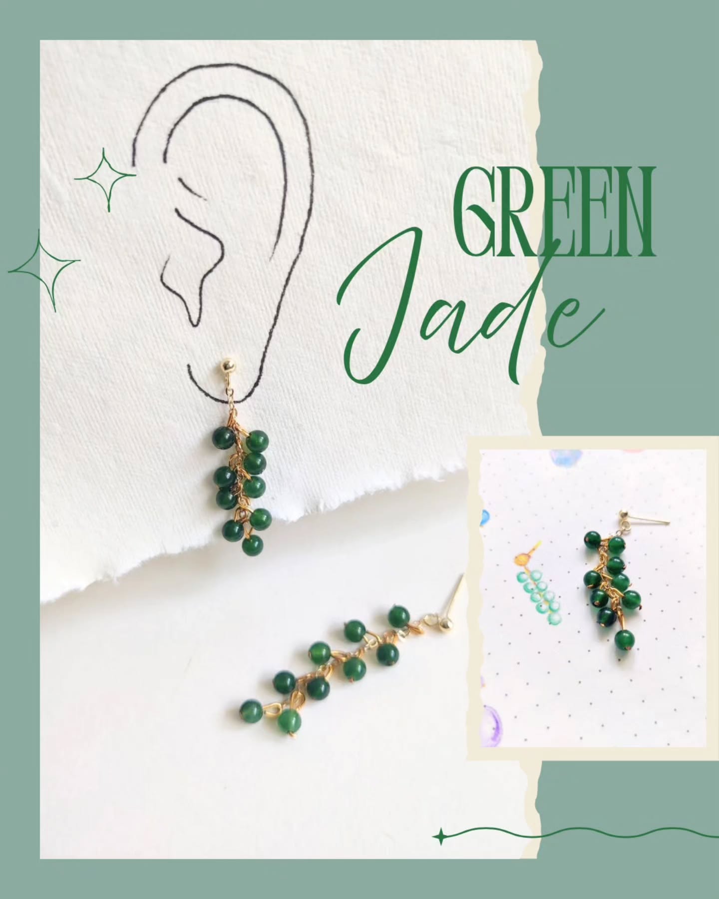 Green Jade is your key to "Silent Transformation".
It has a gentle energy that slowly heals the heart chakra and balances its energy.
Don't expect an overnight miracle with green jade but be prepared for a strong foundation for a life that you want to manifest.