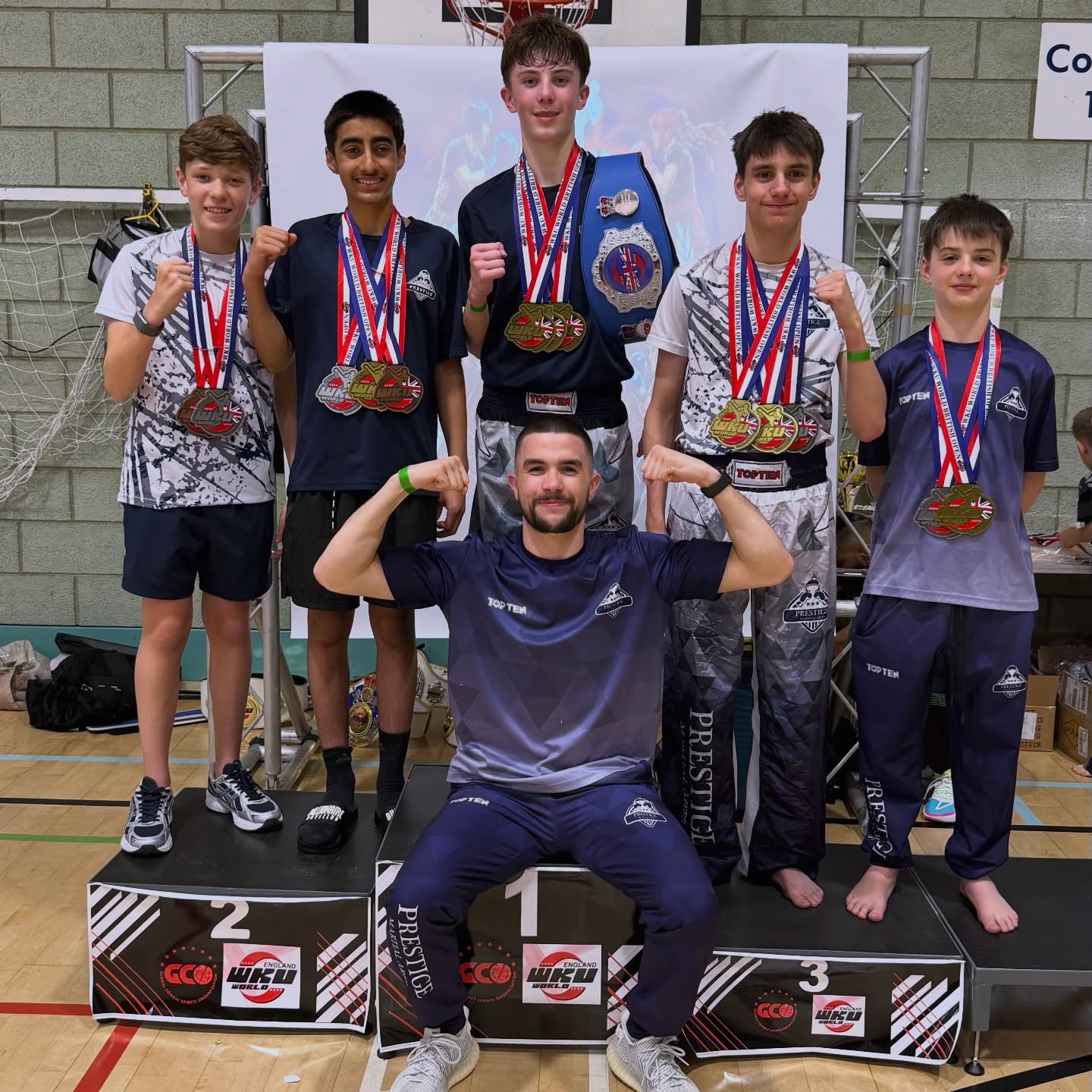 WKU BRITISH OPEN 🥊
A fantastic weekend for Team Prestige this weekend at the @gco.wku.england British Open. A noticeable difference in performances across the team both physically and mentally showing development and progress since our last tournament.
Major level ups across the board securing a lovely amount of silverware amongst 7 fighters 💪
9x 🥇
4x 🥈
3x 🥉
Back on the ground tomorrow with limitless potential to unlock 🫡
#martialarts #kickboxing #wku #fighter #prestigemartialarts