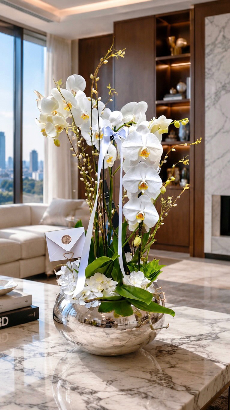 Hay regalos que simplemente se ven bonitos…
y hay otros que cambian por completo la presencia de un espacio.
Las orquídeas en cascada se han convertido en uno de los arreglos florales más exclusivos para regalar este 10 de mayo en Polanco y zonas de lujo de CDMX por una razón: transmiten elegancia, calma y sofisticación desde el primer instante.
En Florilegio MX trabajamos orquídeas phalaenopsis premium en composiciones de gran formato, diseñadas para quienes buscan sorprender a mamá con algo verdaderamente inolvidable.
La caída natural de cada vara, el movimiento orgánico de las flores y la pureza del blanco hacen que este diseño se sienta más cercano a una pieza de interiorismo de lujo que a un arreglo floral tradicional.
Ideal para residencias, oficinas corporativas y perfecto para regalar en el Día de las Madres.
🌸 Orquídeas phalaenopsis en cascada
📍Pick up en Polanco del 8 al 10 de mayo
🚚 🚚 Disponible para entrega el 10 de mayo en Polanco, Lomas de Chapultepec, Bosques de las Lomas, Santa Fe, Interlomas, Condesa y zonas exclusivas.
#OrquideasDeLujo
#OrquideasPolanco
#DiaDeLasMadres
#FloreriaDeLujo
#FlorilegioMX