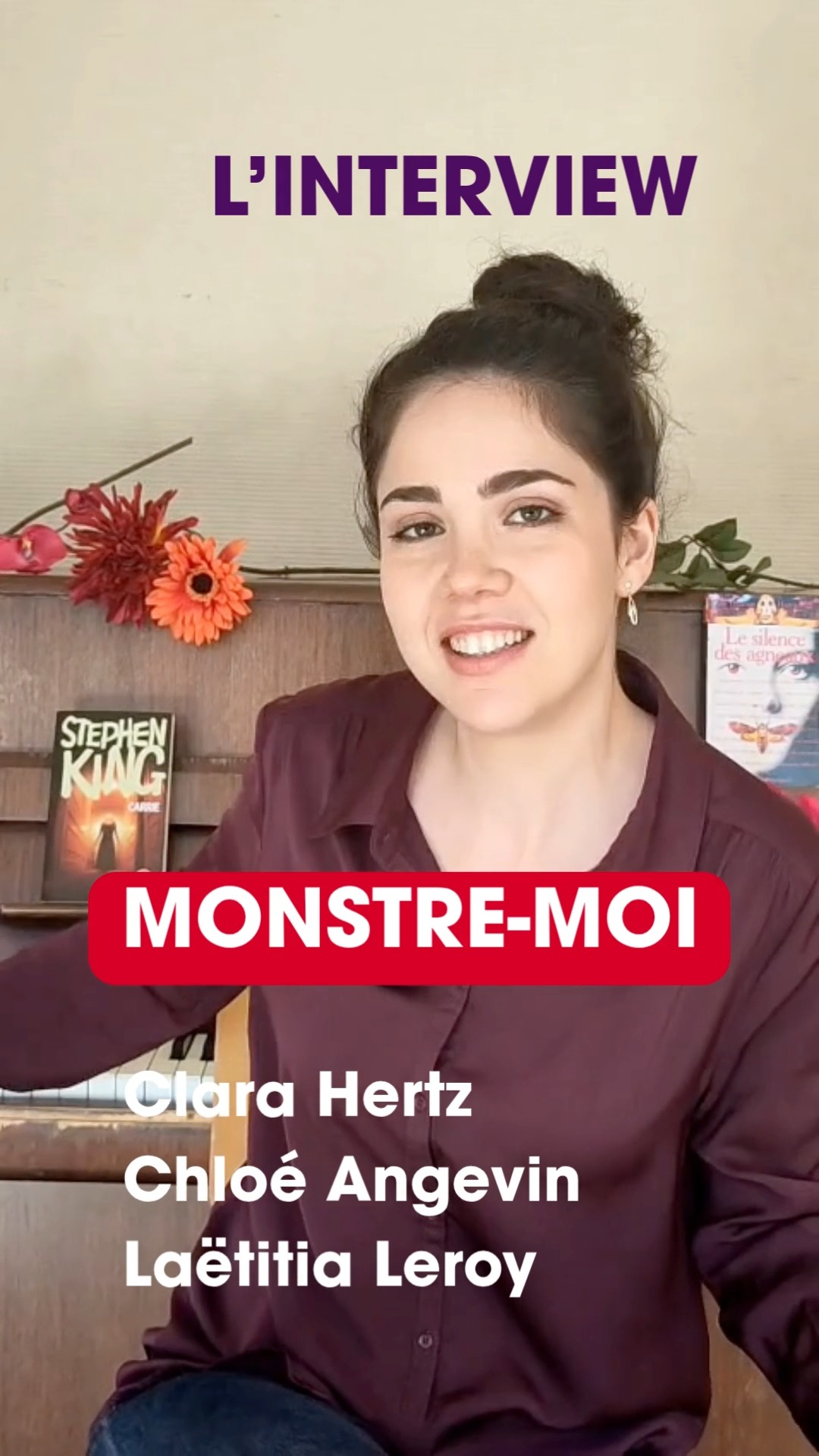 🎭INTERVIEW🎭 Les comédiennes et l'autrice/metteuse en scène du thriller Monstre-moi se présentent 💜 Pourquoi Clara a-t-elle toujours voulu être comédienne ? Chloé a-t-elle déjà participé au Festival d'Avignon ? Laëtitia travaillera-t-elle dans une autre pièce cette année ? Vous saurez tout en regardant la vidéo jusqu'au bout 🎉 Et à la fin, en exclusivité, on vous révèle l'affiche que vous verrez partout à Avignon cet été 😏
Parce qu'on ne le répètera jamais assez :
📍Théâtre de l'Oriflamme 3-5 rue du Portail Matheron 84000 Avignon
📅 Du 4 au 25 juillet à 20h35, relâche les jeudis
💸 23/16/12€ (la billetterie est déjà ouverte, lien en bio)
🔍 Thriller, tueuse en série, psychiatrie, fait divers, criminologie
#ciesoleilnoir #monstremoi #festivaldavignon #avignon26