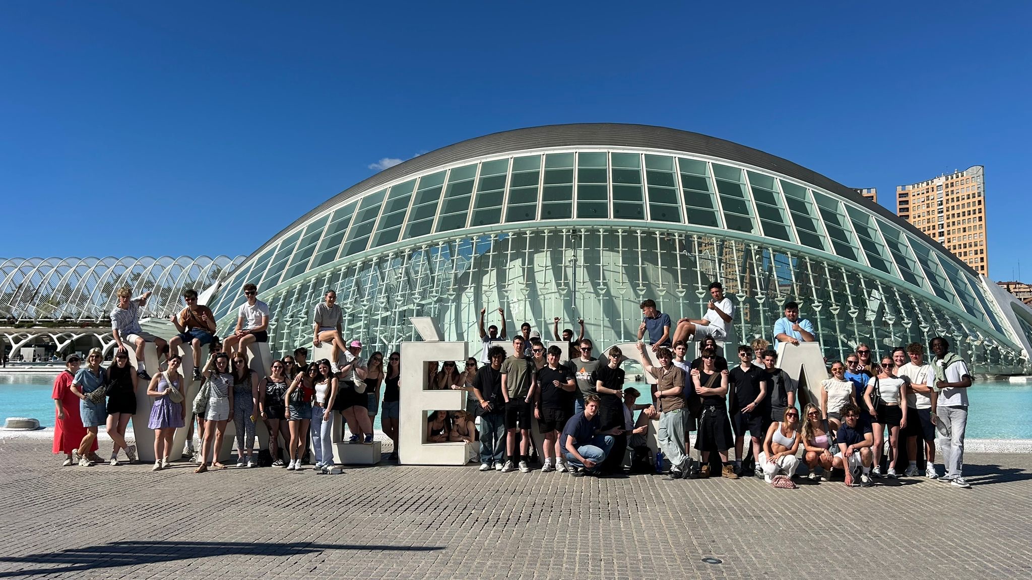 Zonnige groetjes uit Valencia ๐