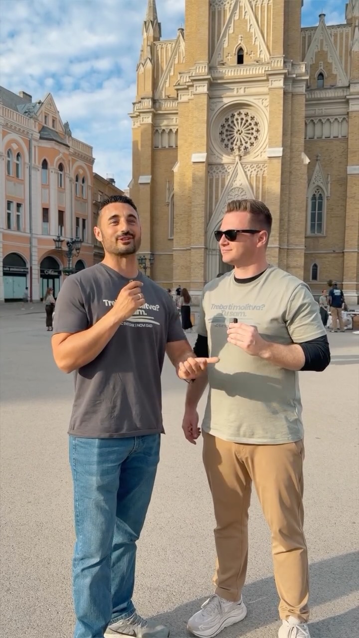 Testimony Time 🔥
In the heart of Novi Sad, Serbia, we experienced a major breakthrough! Mike McGurk and Vlad Valo talk about a historic spiritual moment that took place in the city center! It will build your faith 🙌
We must expect the Lord to pour out His Spirt upon all people. He is not confined to a temple or building!
#revival #schooloftyrannus #evangelism #harvest #jesus