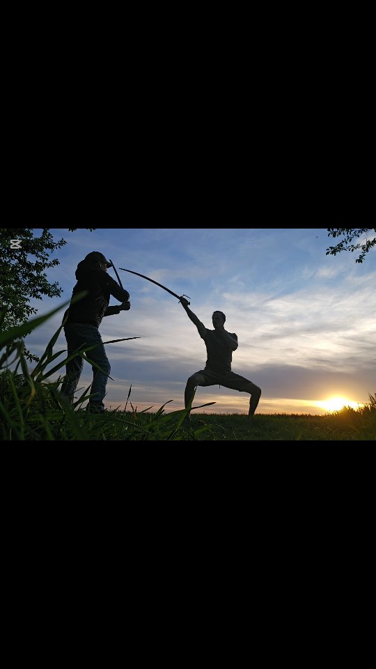 Father Son Precious Time with #katana and #husarka