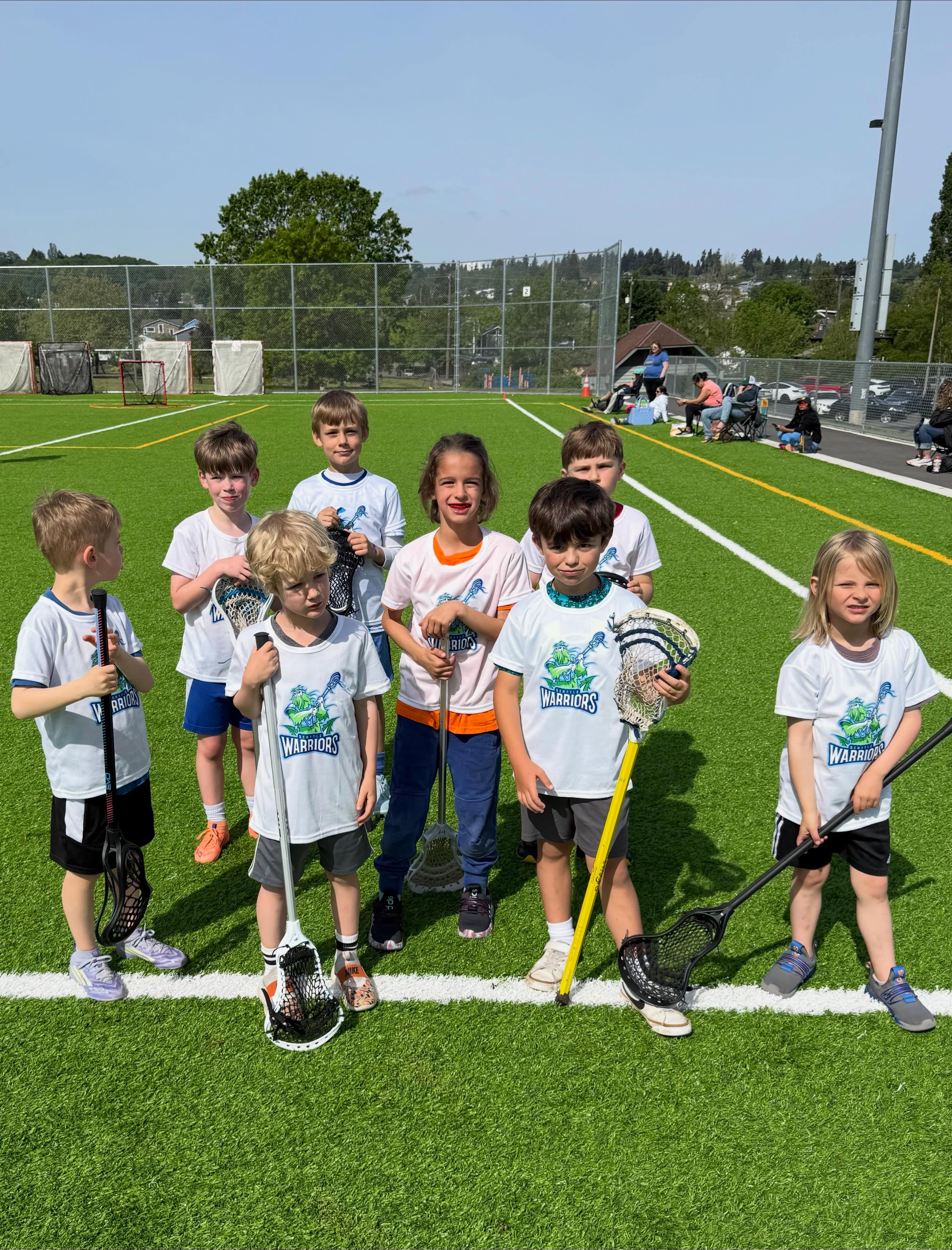 The K-2 Warriors had a blast this morning at the SMYLA K-2 jamboree! Look forward to seeing you again next weekend with our friends at @propslacrosse @seattlewolfpacklacrosse @swtitanslacrosse π₯βοΈπͺ
