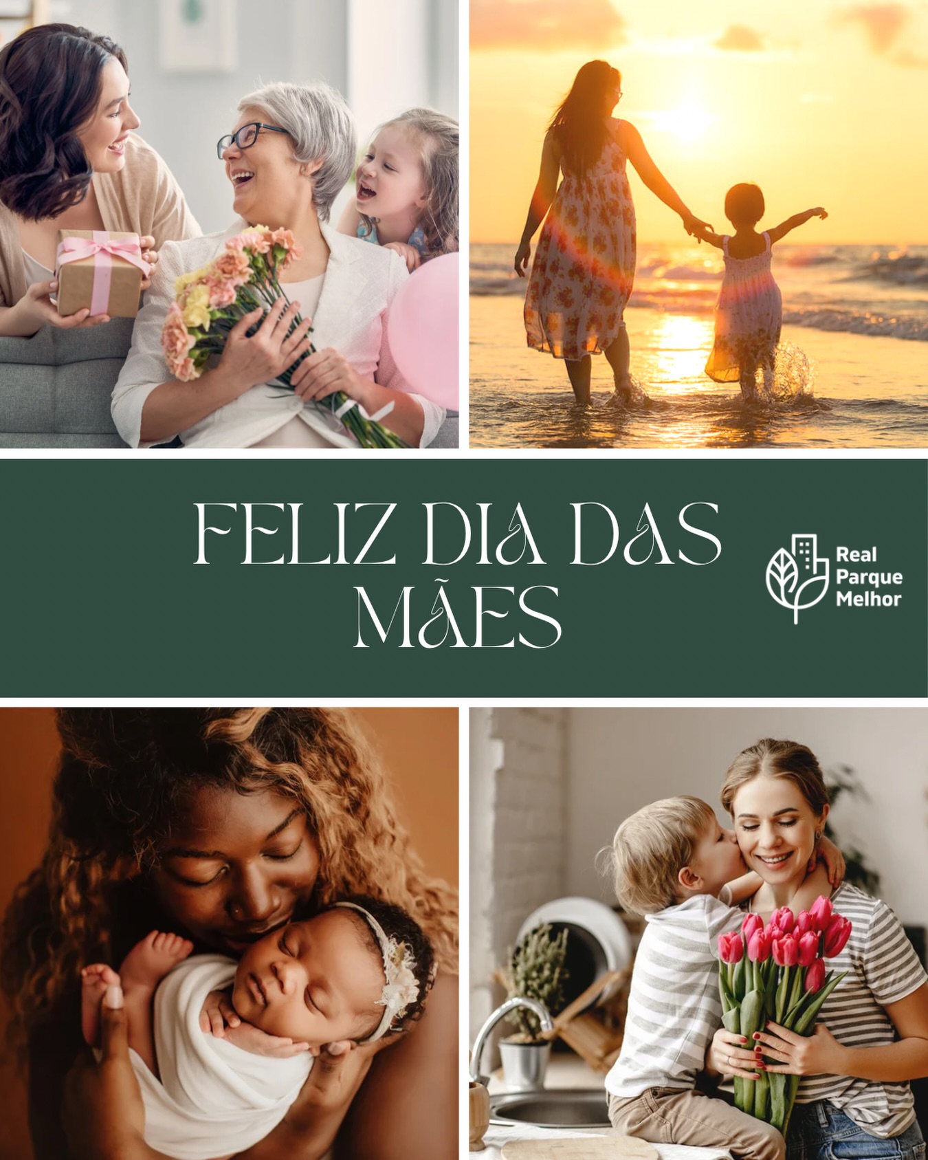 🌷✨ Feliz Dia das Mães ✨🌷
Hoje celebramos aquelas que representam amor, força, cuidado e dedicação em sua forma mais verdadeira 💚
Mães são abrigo, inspiração e presença. São elas que transformam pequenos gestos em memórias eternas e fazem do amor algo concreto no dia a dia.
Neste Dia das Mães, desejamos muito carinho, saúde, paz e momentos especiais ao lado de quem vocês amam.
🌸 Que nunca faltem abraços, sorrisos e reconhecimento por tudo o que representam.
Com carinho,
Real Parque Melhor