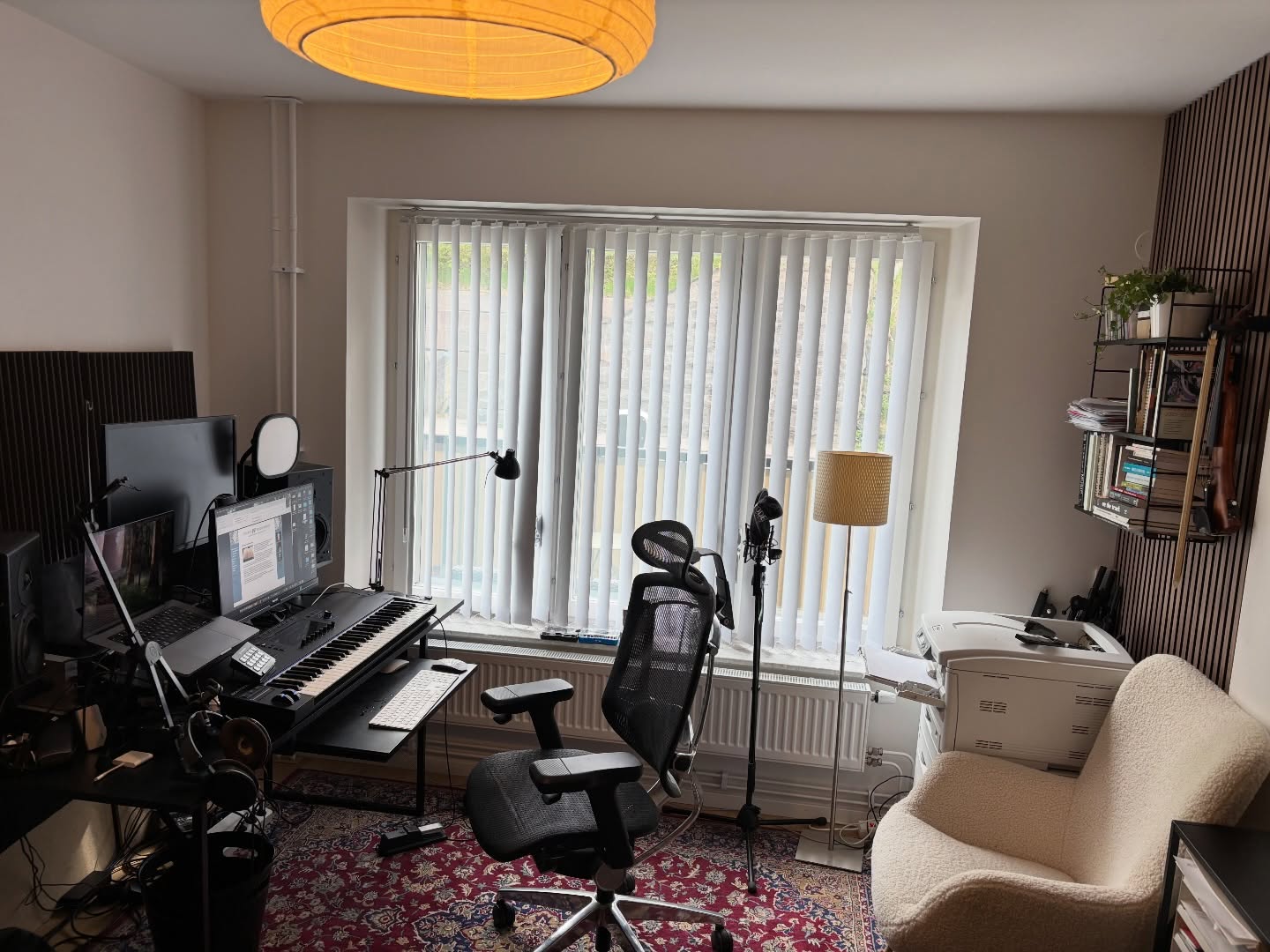 New studio location #homestudio #composerlife