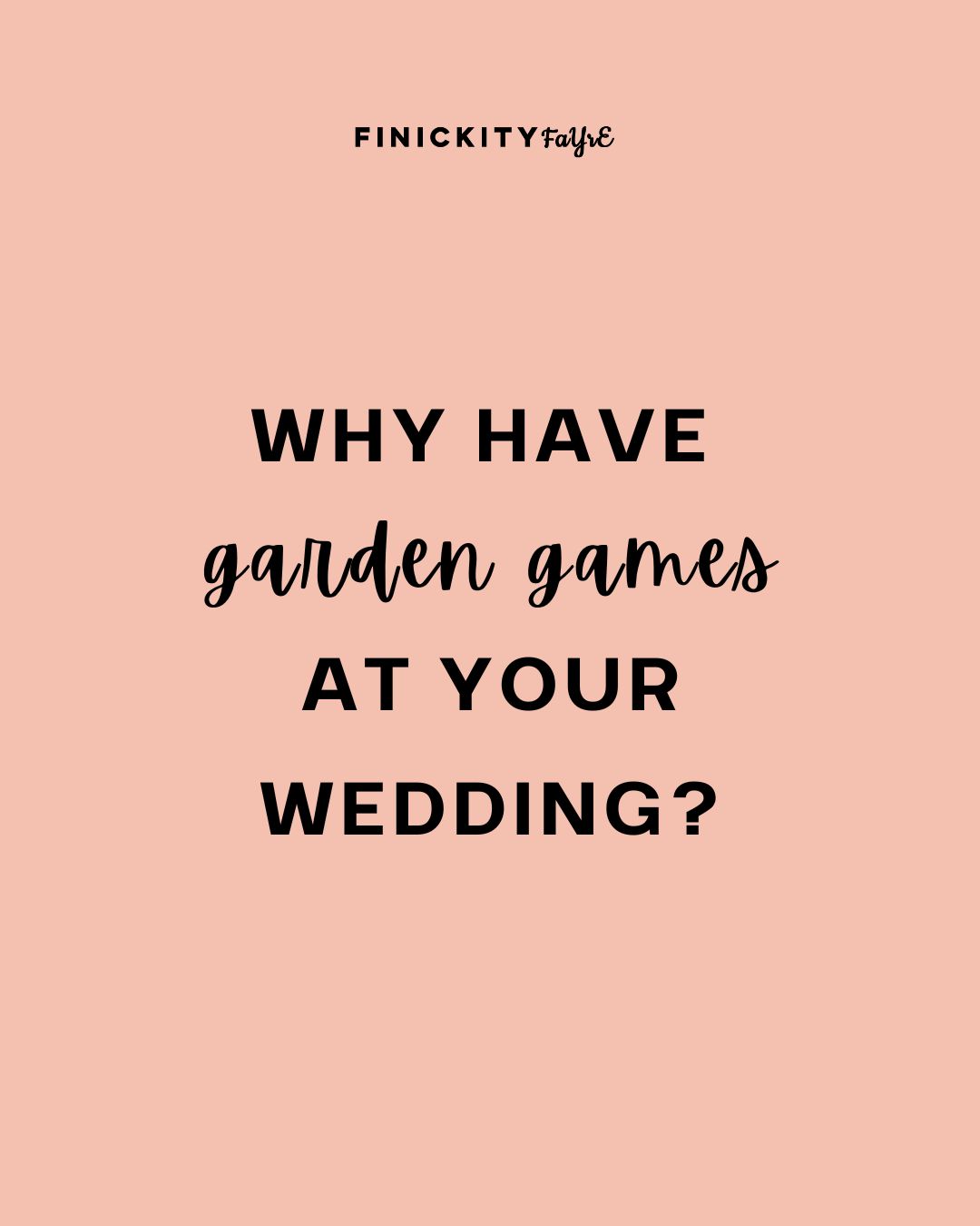 Why have garden games at your wedding? Easy…
Because nothing gets a party started like a little friendly competition 🌿🎉
✨ Instant ice-breakers for your guests
✨ Big laughs, big smiles, and just a tiny bit of rivalry
✨ No awkward waiting around during photos
✨ Fun for everyone — from the little ones to the grandparents
Trust us… once the games come out, the energy goes way up 🙌
Ready to level up your wedding?
👉 Drop us a message to book your garden games!
#weddingideas #gardenwedding #weddingfun #weddinginspo #evententertainment