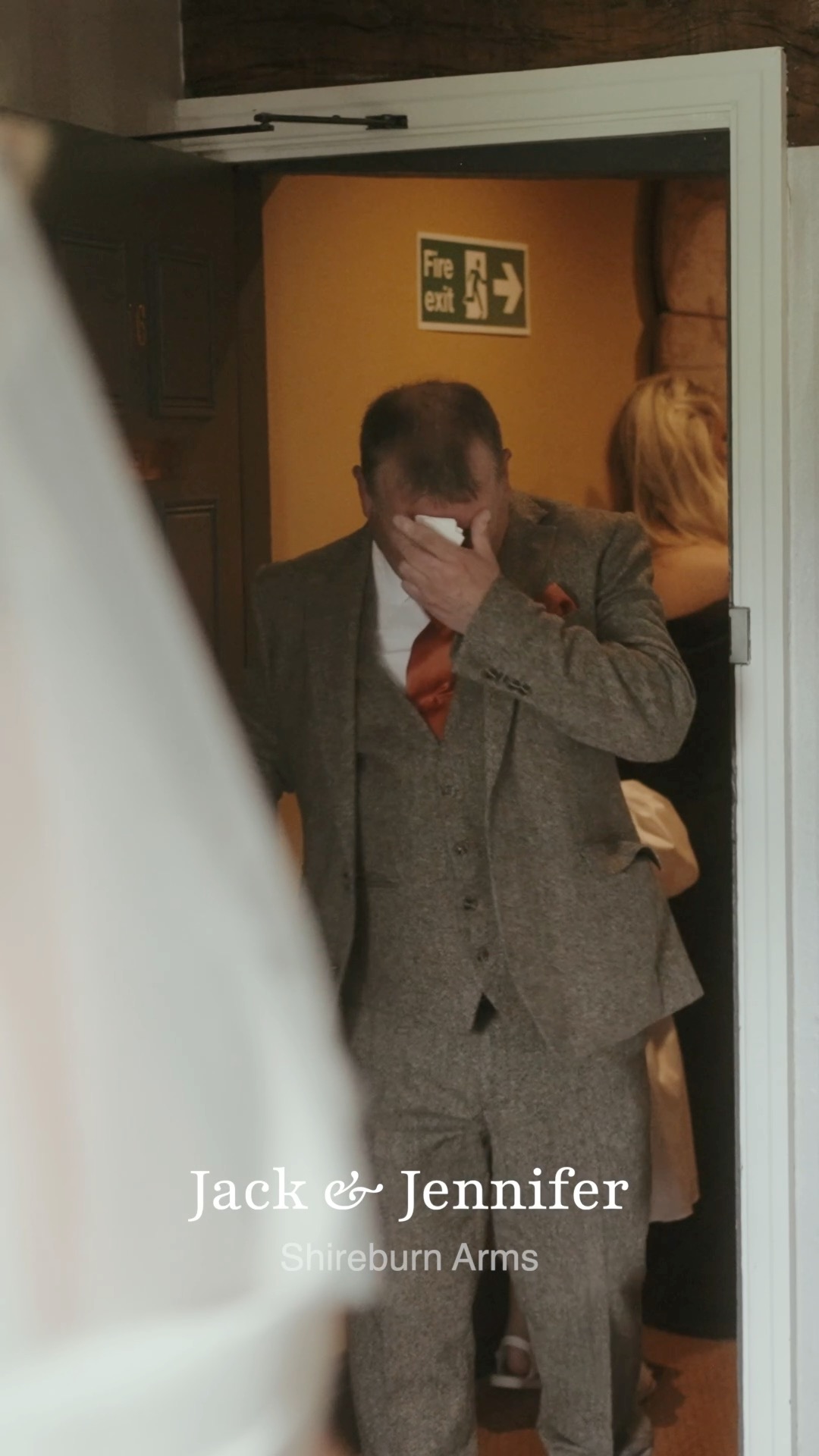 One of the most emotional moments of any wedding day.
Jennifer waits nervously at the Shireburn Arms, hoping for the approval of the first important man in her life. Then the moment her Dad sees her in her wedding dress for the very first time, emotion takes over.
Very few fathers manage to hold back the tears at this point, and it is easy to understand why. A moment filled with pride, love, and the realisation that everything is about to change forever.
Captured quietly and naturally, preserving the emotion exactly as it happened in a timeless cinematic wedding film.
If you are looking for a wedding videographer in Lancashire or across the UK who captures the moments that matter most, your story starts here.
Discover more at aidanbluntcinematic.com
#shireburnarms #lancashireweddingvideographer #ukweddingvideographer #cinematicweddingfilm #fatherofthebride #weddingmorning #weddingfilm #luxuryweddingvideographer #realweddingmoments #documentarywedding #weddinginspiration #engageduk #weddingplanninguk #emotionalwedding #bridalprep