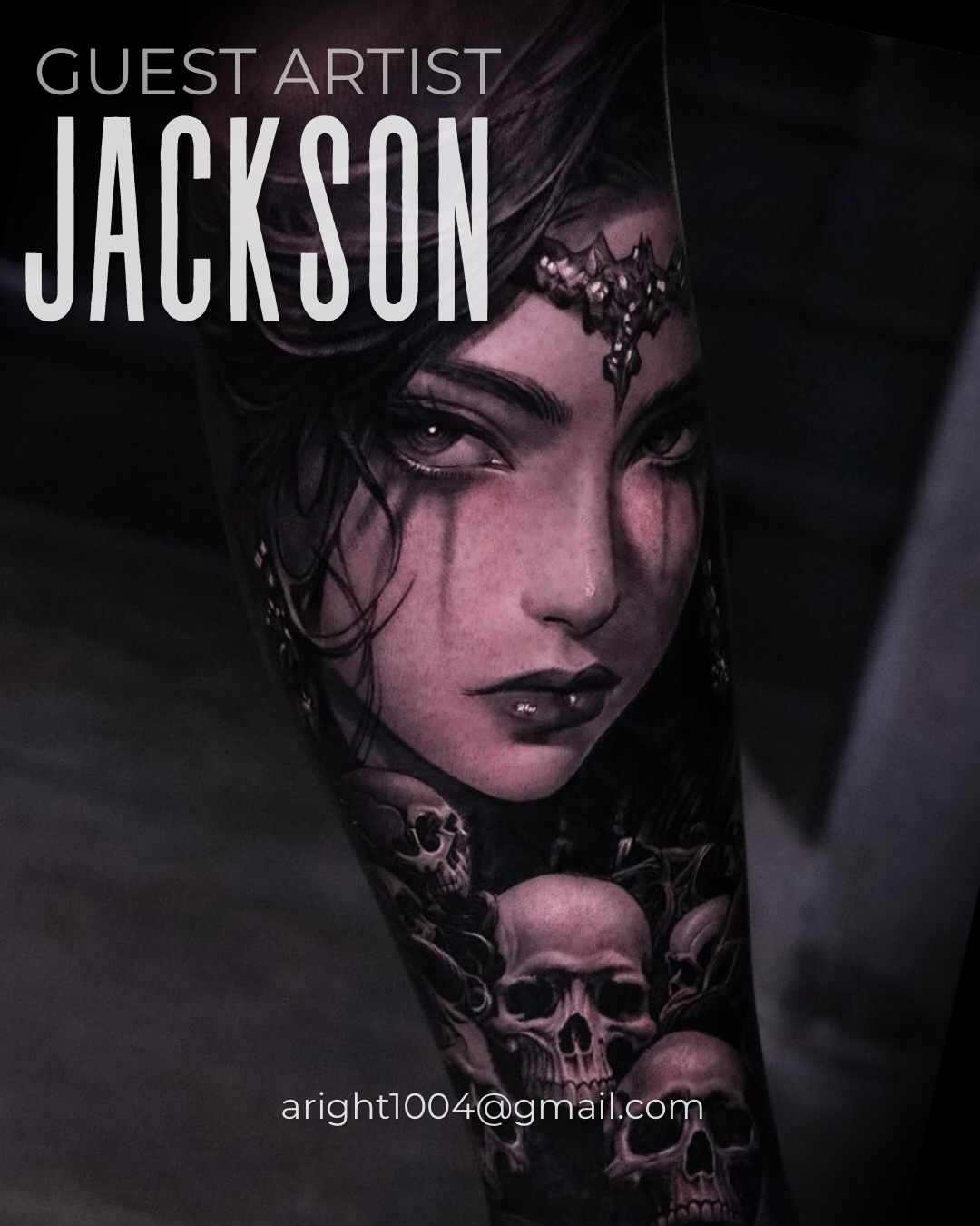✽ GUEST ARTIST ✽ @majorink_jackson
We are happy to announce that we will be welcoming @majorink_jackson as a guest artist to our studio in the FIRST WEEK OF JUNE
Booking via:
aright1004@gmail.com