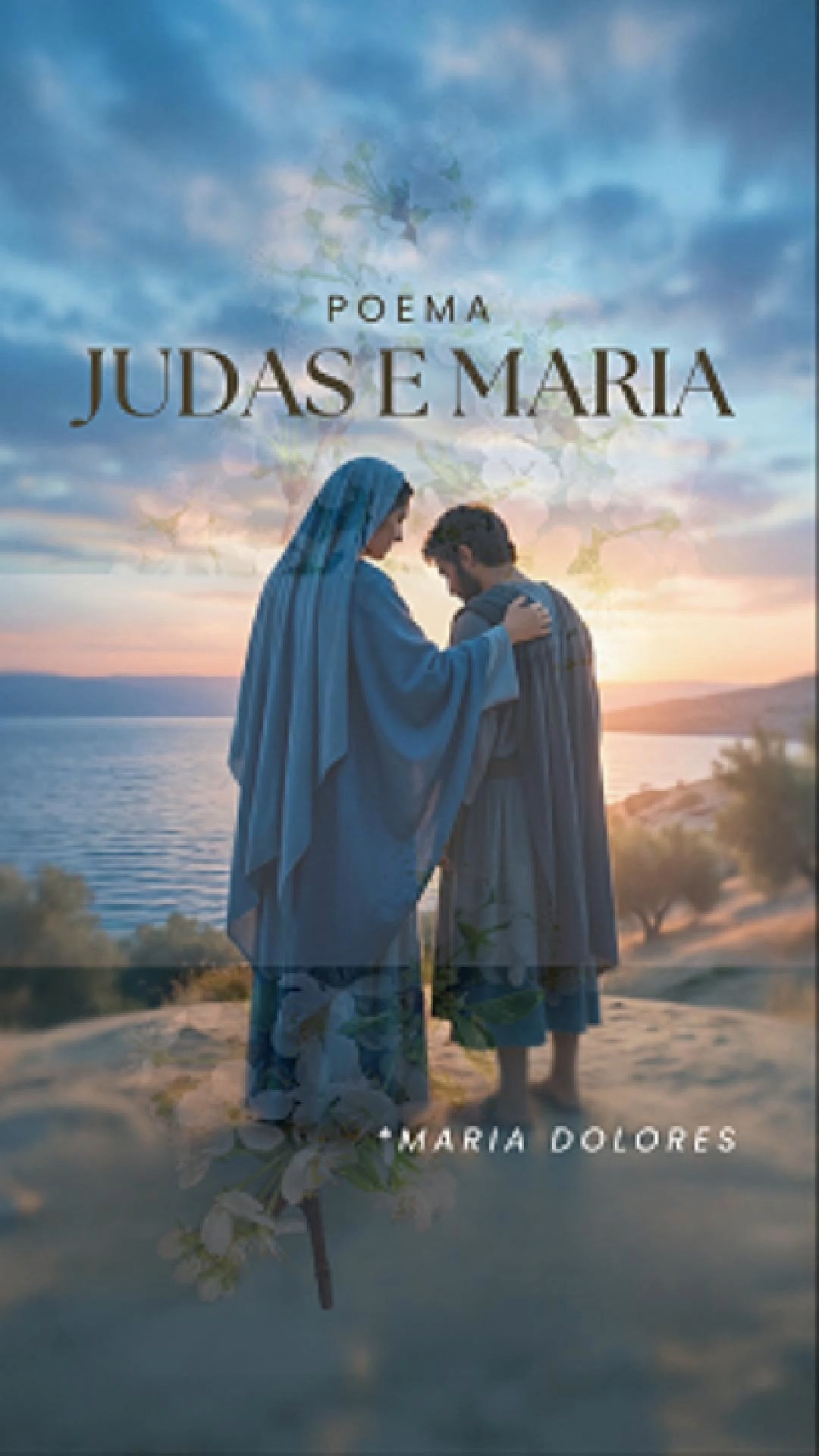 O poema de Maria Dolores, ao narrar o encontro entre Maria de Nazaré e o espírito de Judas Iscariotes, transcende a justiça humana para mergulhar no oceano da misericórdia divina.
Esse relato é um convite à compreensão de que o amor materno é a mais pura expressão do hálito de Deus na Terra, capaz de atravessar o abismo da culpa e o vale das sombras para resgatar aquele que se perdeu em si mesmo.
Quando a Mãe Santíssima envolve o apóstolo desfalecido em seu manto de luz, ela não ignora o equívoco, mas reconhece a dor do arrependimento, ensinando-nos que, para além da lei de causa e efeito, pulsa a lei do perdão incondicional.
É uma lição profunda de humanidade e esperança: nenhuma alma está tão longe que não possa ser alcançada pelo consolo de um coração que ama, lembrando-nos de que, na grande família espiritual, a caridade é o único caminho capaz de regenerar o passado e iluminar o futuro.
Apresentação: @ilmasilvaeua