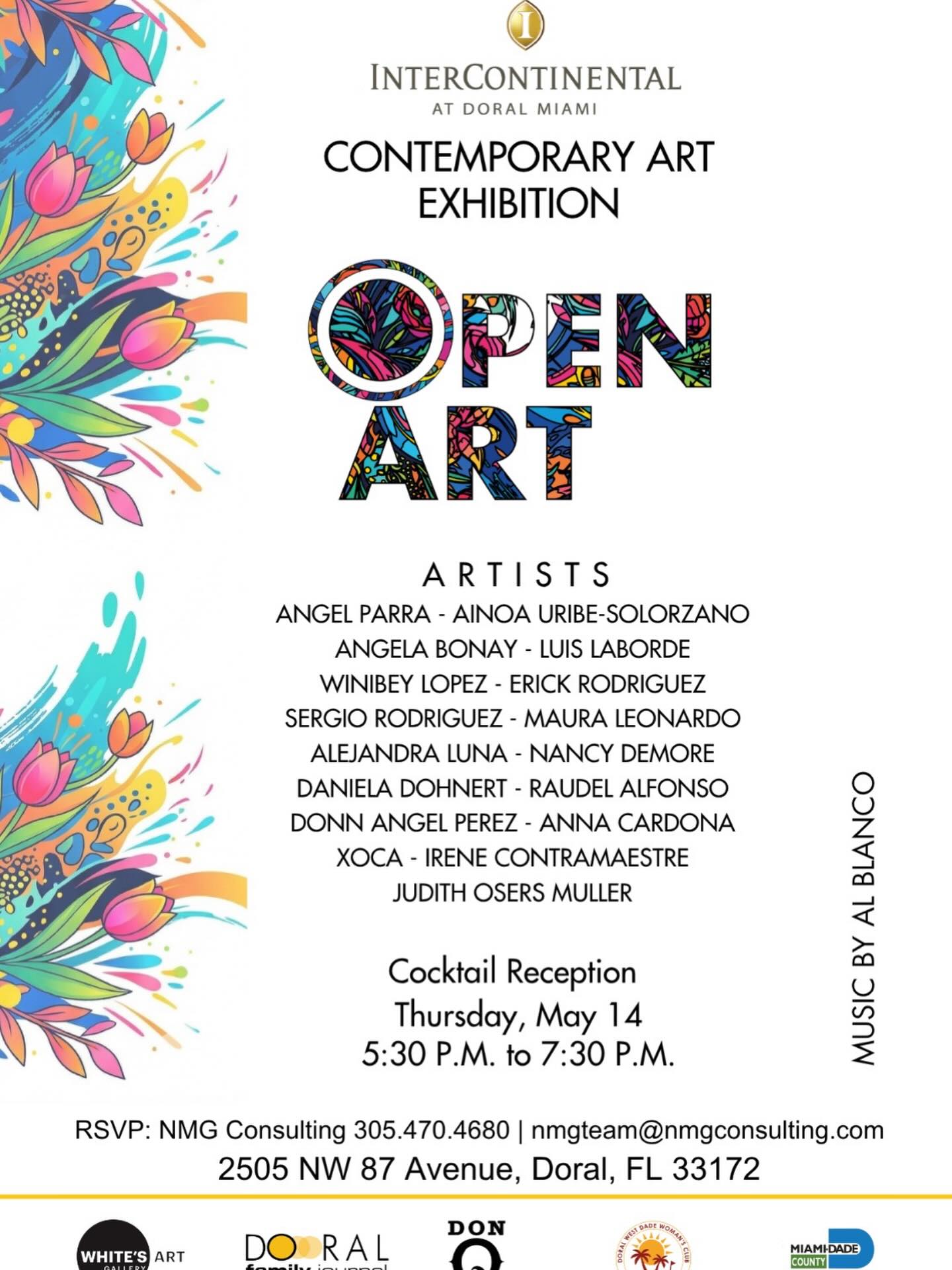 Opening next Thursday at the Hotel Intercontinental Doral; see you there!