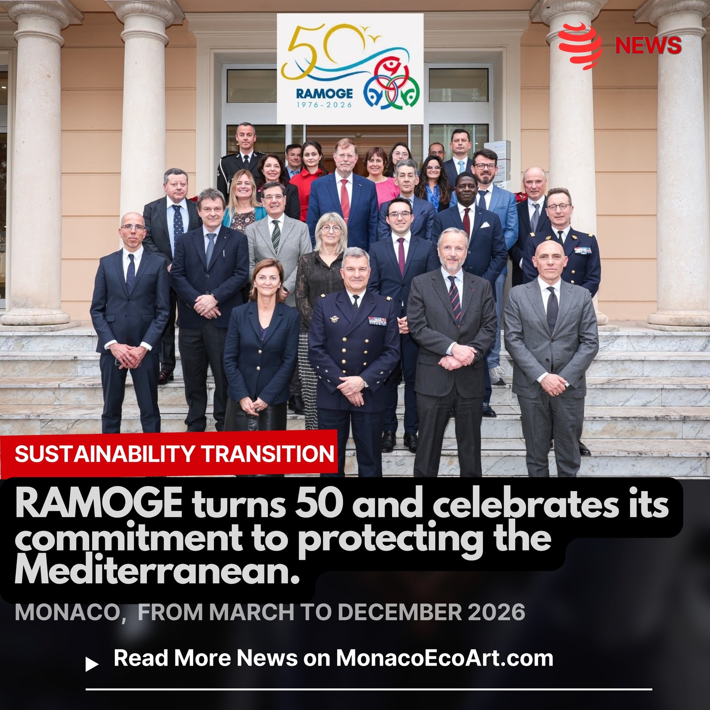 ✒🇲🇨 MONACŒCOART®
🌊🇮🇹🇲🇨🇲🇫 SUSTAINABILITY TRANSITION
🇬🇧🇺🇸 RAMOGE turns 50 and celebrates its commitment to protecting the Mediterranean.
🇫🇷 RAMOGE fête ses 50 ans et célèbre son engagement pour la protection de la Méditerranée.
🇮🇹 RAMOGE compie 50 anni e celebra il suo impegno per la tutela del Mediterraneo.
🇪🇸 RAMOGE cumple 50 años y celebra su compromiso con la protección del Mediterráneo.
Read the full text of the article at: www.monacoecoart.com
#biodiversity #conservation #ecosystem #environment #future #science #international #pollution #agreement #framework #photography #legal #sea #contest #opportunity #MediterraneanVibes #safeguarding #Italy #Monaco #France #interstate #anniversary #Barcelona #convention #deepsea #fighting #decisionmaking #plan 📸 © @accord_ramoge - Contents and Layout: © MonacoEcoArt.com