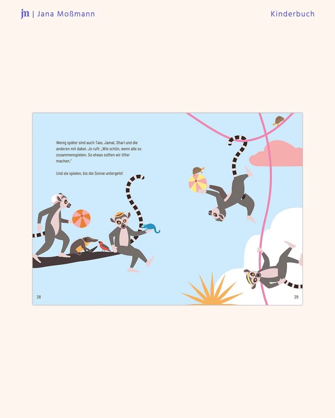 CHIPO & JO
DAS GUTE IN ANDEREN SEHEN | Kinderbuch
Gemeinsam mit meiner Mutter habe ich in den letzten Monaten an etwas ganz Besonderem gearbeitet – und heute ist es soweit: Unser erstes Buch ist online! 💛
In der Geschichte geht es darum, das Gute in anderen zu entdecken.
Das Buch gibt es nun auf Deutsch und Englisch, außerdem auch als Wendebuch in beiden Sprachen. (In den nächsten 48 Stunden auch als Hardcover erhältlich 🧡)
Ich bin total gespannt auf euer Feedback und freue mich, wenn ihr uns auf dieser Reise begleitet!
Selfpublishing über @sparkleup_studio | Amazon KDP @amazonkdp
#janamossmann #kinderbuch #illustratorin #werte #sparkleupstudio
