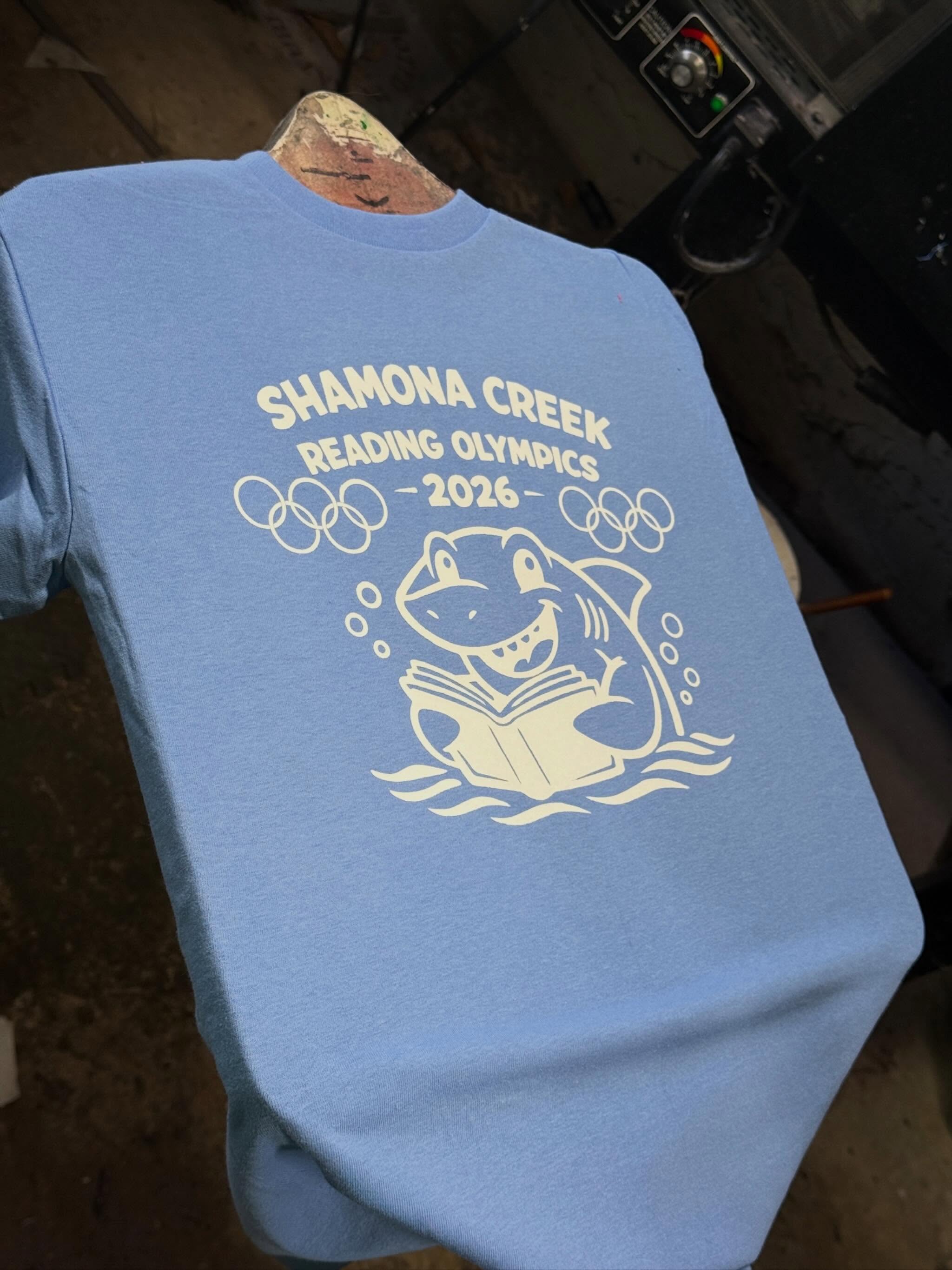 We print a whole lot of this guy every year! 🦈📚
West Chester screen printing | Custom apparel | Logo embroidery | Branded company apparel | Custom t-shirts | Small business merch | Custom hoodies | Chester County embroidery | Business uniforms | Screen printing and embroidery