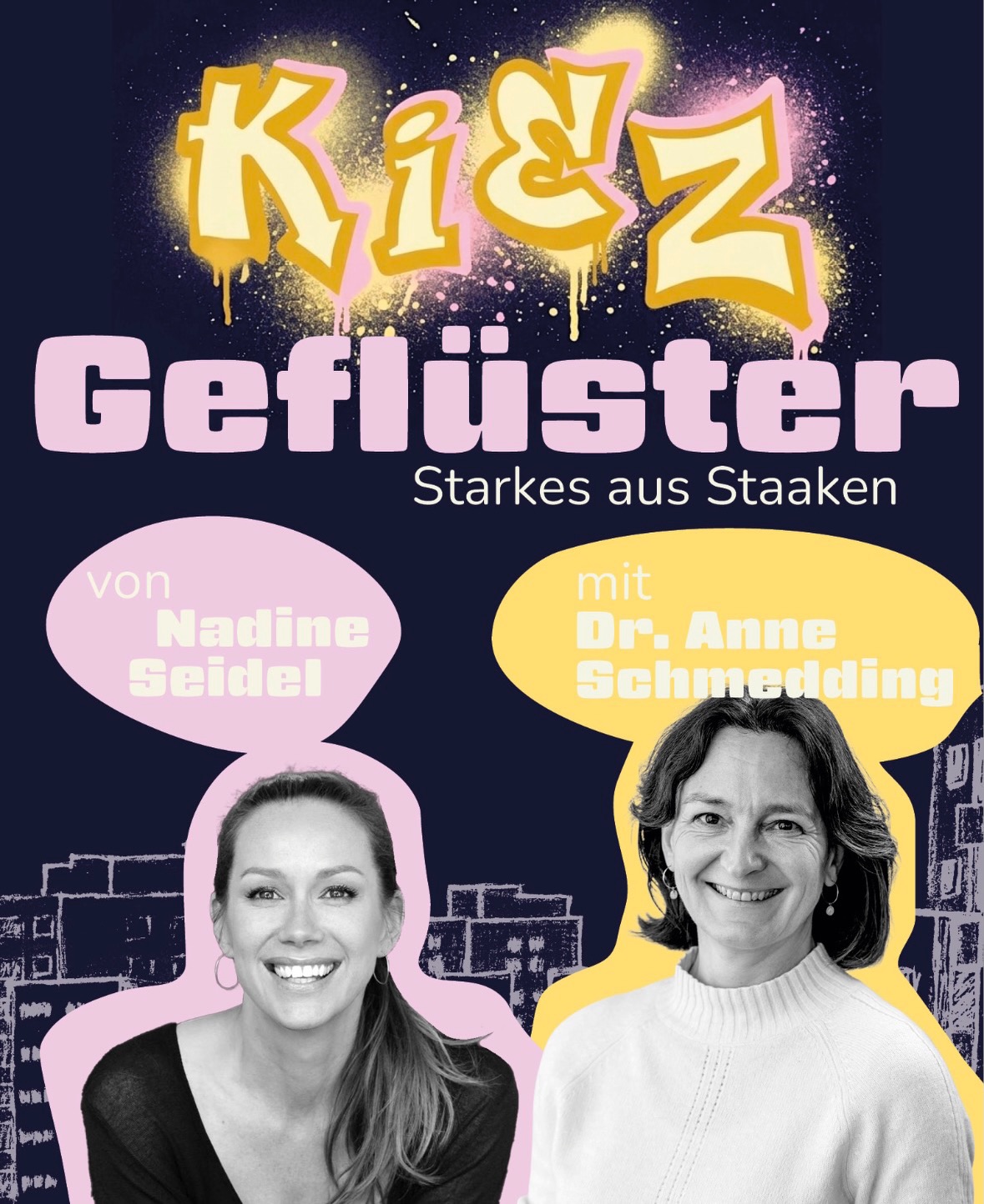✨ Neue Folge ist online – und die hat echte Kiez-Power 🎨
Heute zu Gast: Dr. Anne Schmedding von der Stiftung Berliner Leben.
Eine Frau, die nicht lange redet,
sondern einfach macht.
Wir sprechen über das Programm Stadtraum Plus und darüber, was passiert, wenn man Menschen nicht nur „erreicht“,
sondern wirklich zusammenbringt.
Und ganz ehrlich:
Ich saß da und dachte mehr als einmal –
genau so muss Kiez funktionieren.
Weniger Konzept.
Mehr Begegnung.
Und wie Kunst ein anderes Miteinander ermöglicht.
🎧 Eine Folge über Stadtraum, Verbindung und die Frage, wie aus Ideen plötzlich lebendige , sichtbare Orte werden und dabei alle gesehen werden.
✨ Kiezgeflüster – Starkes aus Staaken.
Wo Menschen gemeinsam gestalten –
und genau darin etwas Starkes entsteht.