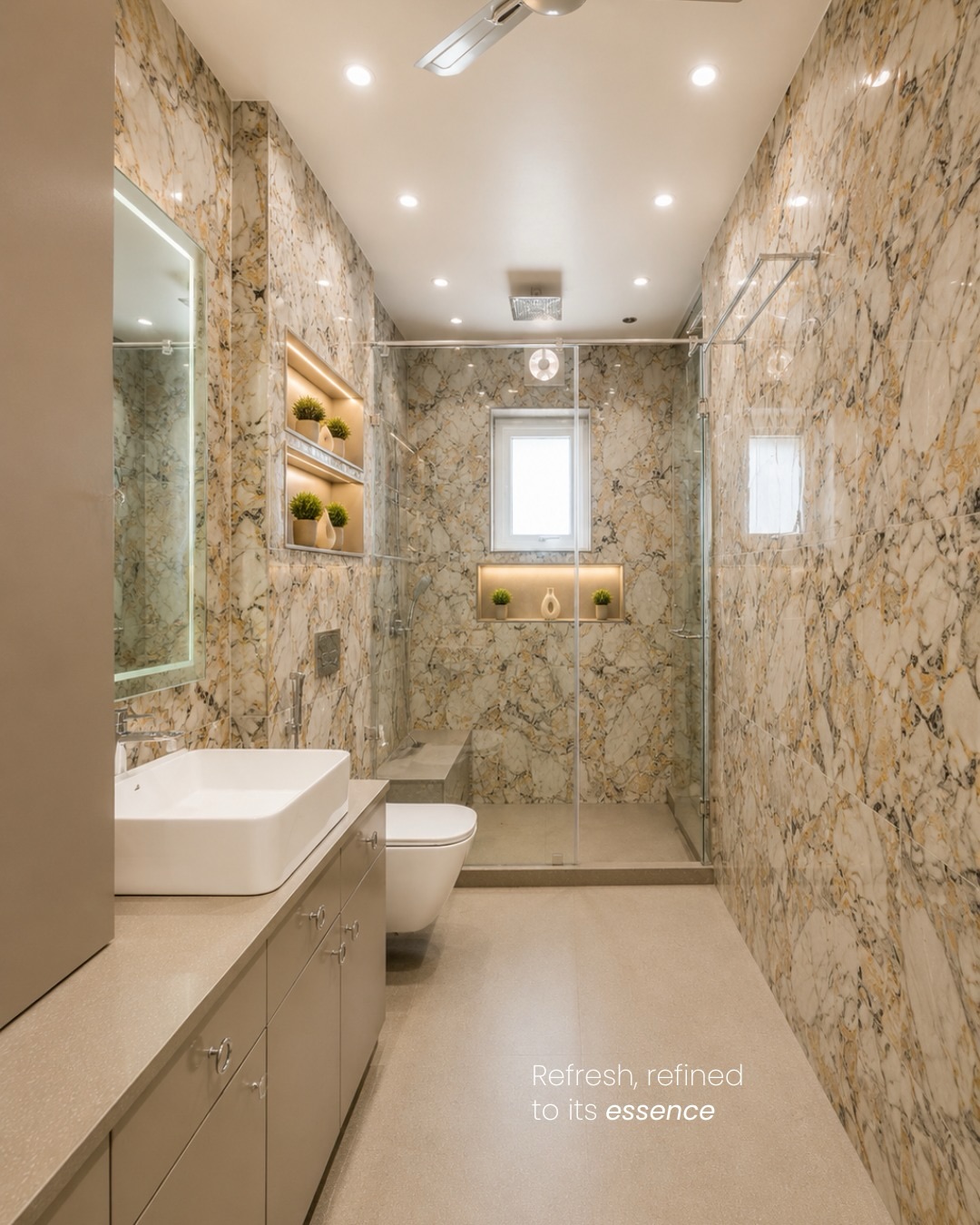 Where elegance meets everyday comfort ✨
A bathroom designed not just for function, but for moments of calm, reflection, and refined living. From the warm ambient lighting to the luxurious marble textures, every detail creates a soothing experience that feels effortlessly timeless.
Crafted with balance, simplicity, and sophistication — because true luxury lies in how a space makes you feel. 🤍
#ABNDesignzStudio #LuxuryInteriors #BathroomDesign #ModernBathroom #InteriorInspiration LuxuryLiving ElegantSpaces MarbleInteriors InteriorDesign ContemporaryDesign RefinedLiving HomeInteriors ArchitectureAndInteriors MinimalLuxury LuxuryHomes DesignDetails SophisticatedSpaces CalmInteriors ModernLuxury InteriorStyling