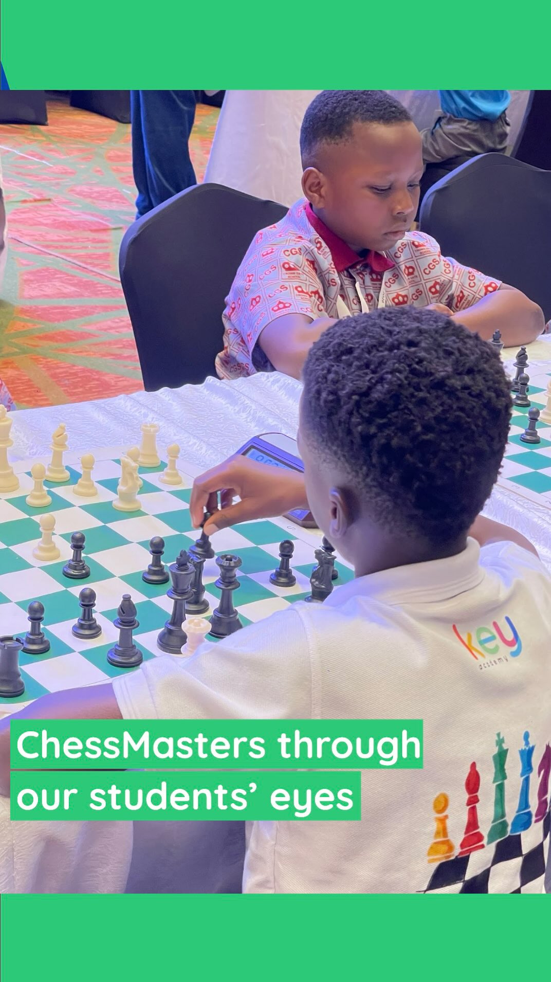 Our students represented KEY academy brilliantly at ChessMasters 2026 ♟️
Out of 150 schools, they finished in 8th place, showing real focus, resilience, strategy and determination throughout the tournament. We’re incredibly proud of how they showed up and competed.
Beyond the games themselves, it was also great connecting with parents, schools and visitors at our booth, sharing more about our approach to 21st-century learning and our exciting journey towards launching our secondary school in September 2027.
Still smiling from such a special day. See you at ChessMasters next year! ♟️
#ChessMasters #KEYacademy #YourMove #educationthattransforms