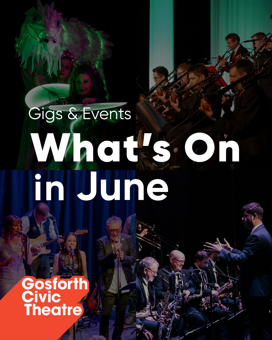 Welcome to June at Gosforth Civic Theatre 🎺✨
We’ve got a great month lined up for you - from jazz bands and an illuminated circus and dance adventure to Street Food Friday.
Interested in what’s on this month? Find out more via the 'What's On' Link in bio
#LiveMusicUK #theatreuk #newcastlemusic #gosforth