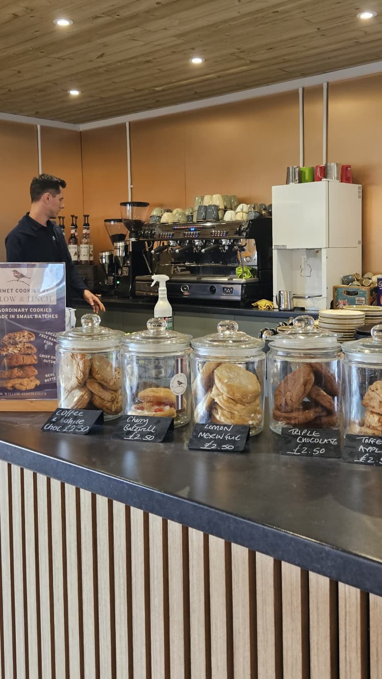 Fresh cookie jar refill at @millersfarmshop 🍪
It’s always so good to see counters stocked up with our bakes ready for another busy week.
Get in touch if you’d like to try stocking our gourmet cookies!