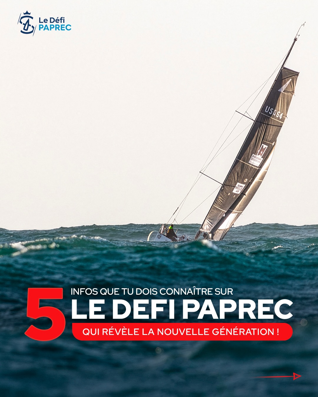 😉 Tout ce qu’il faut savoir sur le 𝗗𝗲́𝗳𝗶 𝗣𝗮𝗽𝗿𝗲𝗰, qui revient pour une 3e édition !
#LaSolitaire #IciNaissentLesLégendes #Sailing #Paprec