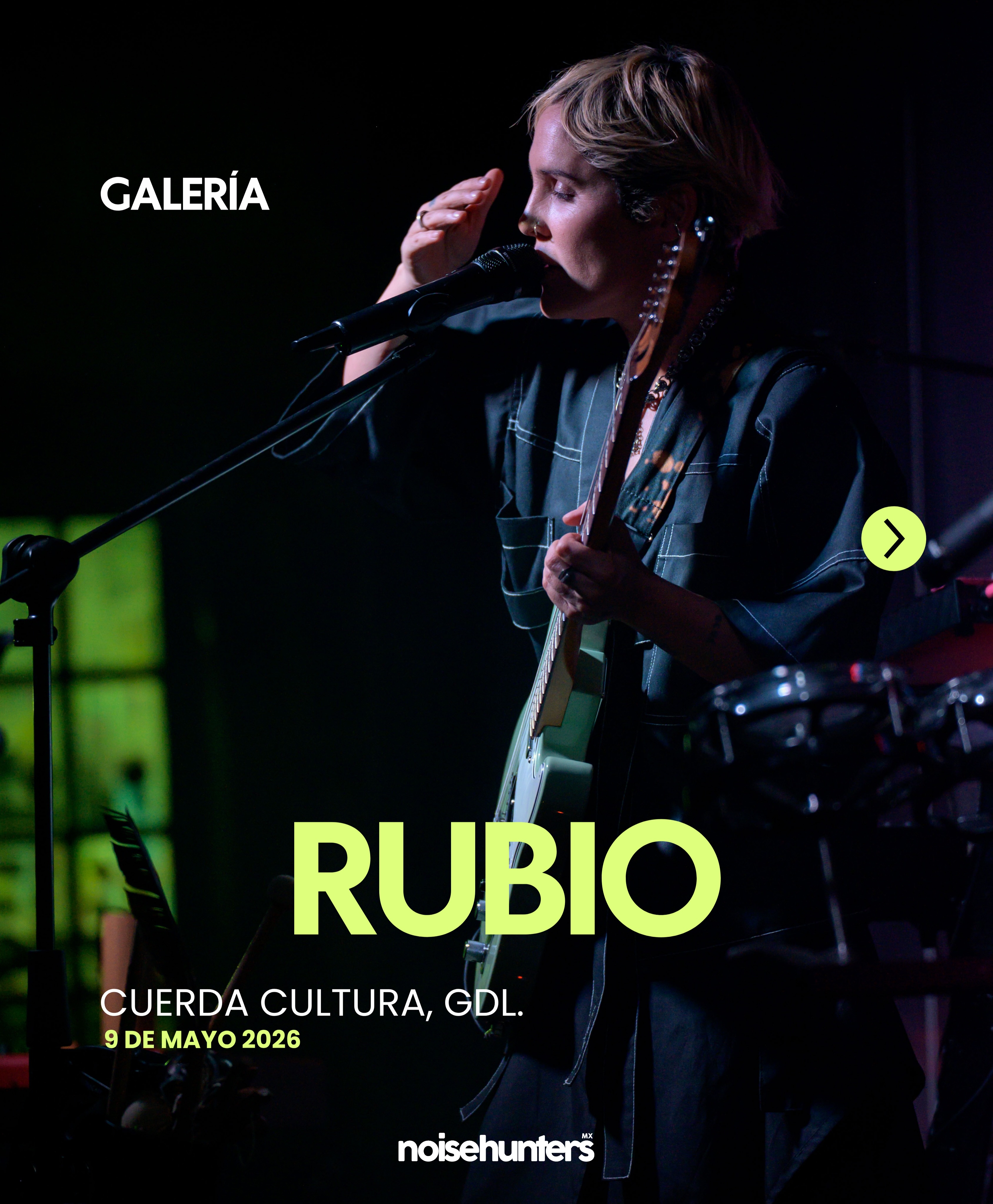 RUBIO ( @rubio ) | Cuerda Cultura
RUBIO convirtió @cuerdacultura en una experiencia totalmente inmersiva este 9 de mayo. Desde los primeros minutos del show, el proyecto chileno envolvió al público entre sintetizadores densos, percusiones intensas y una carga emocional que por momentos se sintió abrumadora de la mejor manera. ⚡🌑
Entérate de más en:
www.noisehuntersmx.com
📸 x @charlypoison
#RUBIO #CuerdaCultura #Guadalajara #MusicaEnVivo #conciertos
