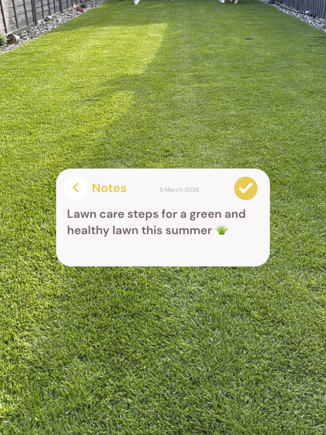 Our steps to a summer lawn care renovation 🌱
Getting a healthy, green lawn can take a bit of work but we think it is definitely worth it.
- mow your lawn
- remove weeds
- scarify
- clean up debris
- apply superseed
- apply top soil
- apply fertiliser
- water in
Garden | lawn care | lawn | green grass | gardening