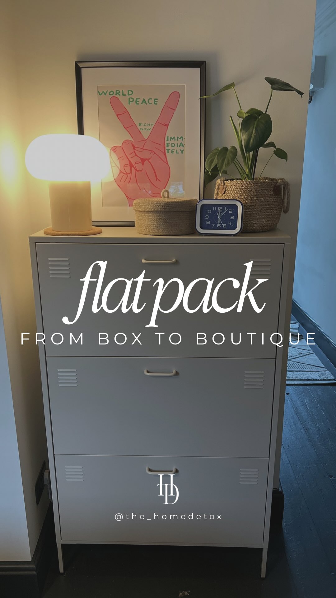 A well-designed space is never just about how it looks, it’s about how it functions day to day. 🤍
This flat pack shoe cabinet from Sweeek added much-needed hidden storage on moving day, while still allowing the space to feel calm, layered and intentional.
When storage is thoughtfully styled into a home, it reduces visual clutter without compromising the overall aesthetic, and often, those are the pieces that make the biggest impact.
Beautiful homes should work beautifully too.
#interiorstyling #shoestorage #hallwayinspo #homeorganisation #neutralinteriors