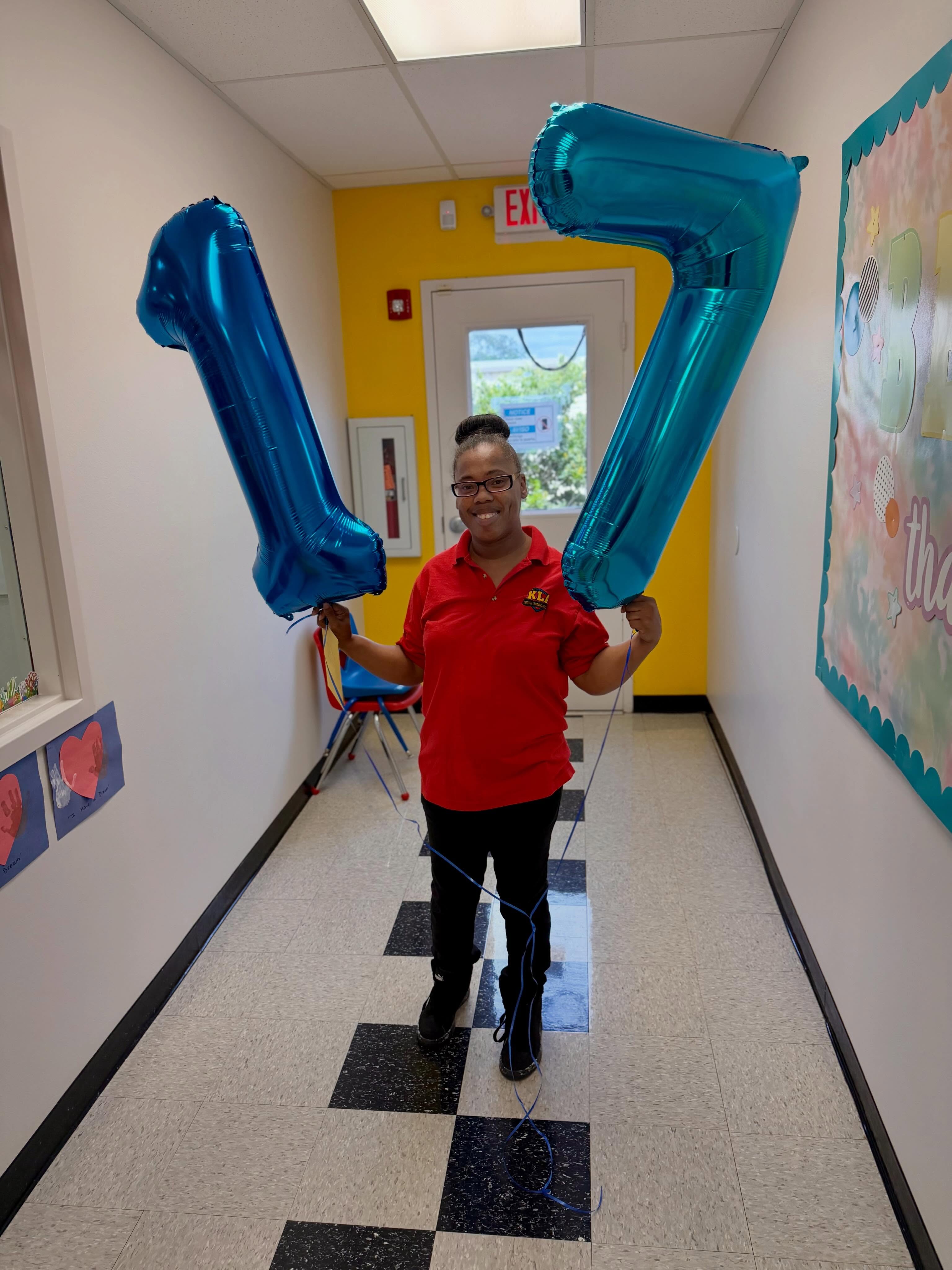 Sending a BIG Happy 17th KidZville Anniversary to Ms. Lilly! ๐
Ms. Lilly is our amazing PS1 teacher and has worked with many age groups throughout her years at KidZville. She is sweet, loving, dedicated, and truly cares for the children.
Thank you for 17 amazing years of love and hard work. We love you, Ms. Lilly ๐
Show Ms. Lilly some love โฌ๏ธโฌ๏ธโฌ๏ธ
