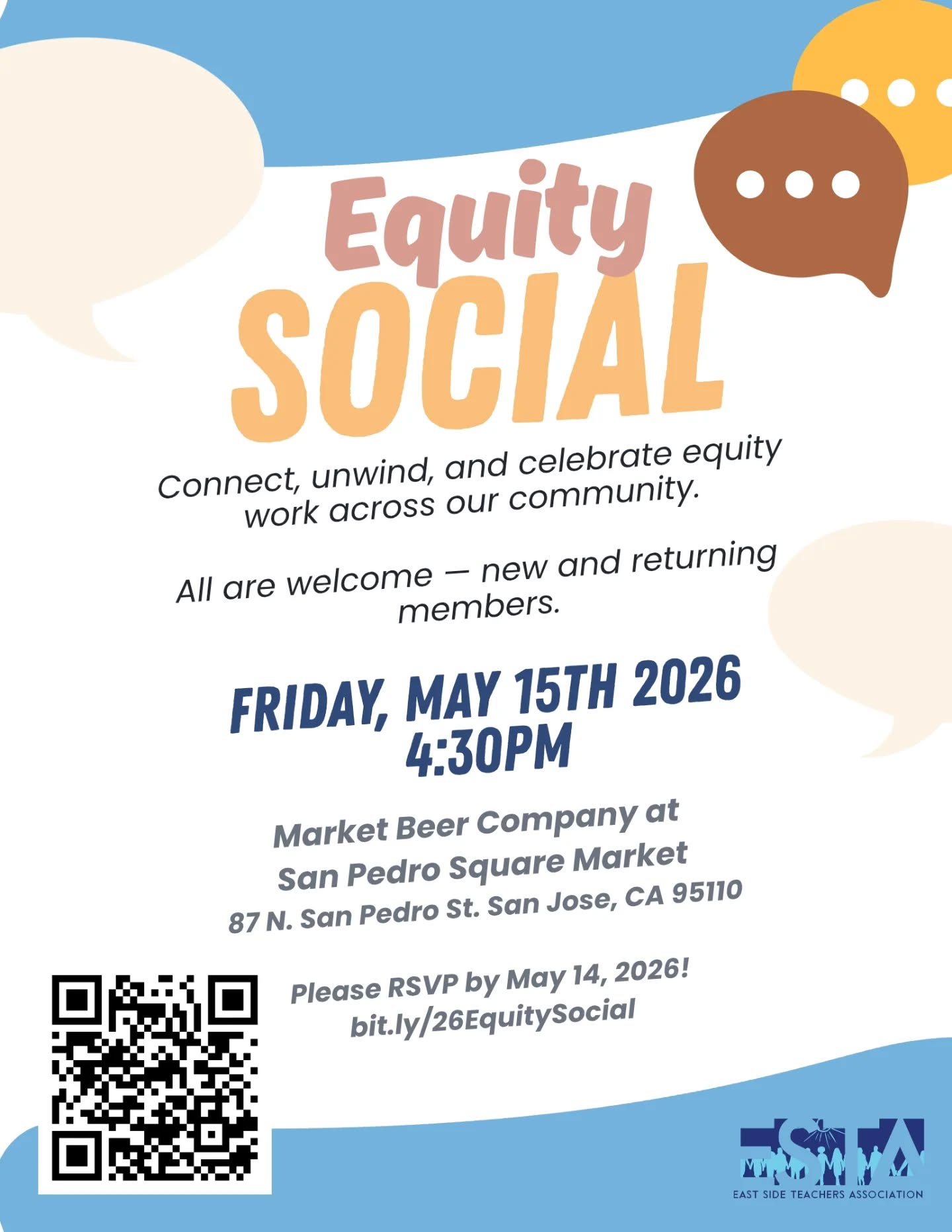 Join us as we celebrate the equity work across our sites and create space to connect and build community together.
We’re looking forward to being in community with BIPOC colleagues, allies, and those who are committed to equity and supporting this work.
All are welcome—whether you’re new or have been part of this work!