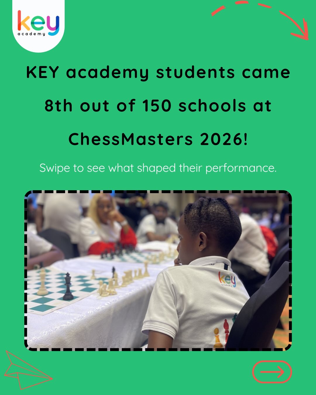 Following ChessMasters 2026, we received a lot of questions - what really shapes student performance in a competition like this?
Beyond the rules of the game, it comes down to how students think, make decisions, and respond under pressure.
These are skills built over time through intentional, project-based learning experiences.
ChessMasters simply brings them to life!♟️
#KEYacademy #ChessMasters #ProjectBasedLearning #educationthattransforms