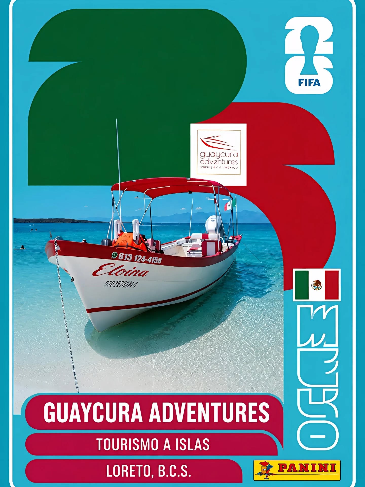 ⚽🏝️ ¡Llegó la colección más exclusiva de Loreto B.C.S.! 🏝️⚽
Consigue tu experiencia EDICIÓN LIMITADA estilo FIFA con el increíble Tour a Isla Coronado 🌊🔥
🚤 Incluye:
✅️ Cerveza
✅️ Refrescos
✅️ Agua embotellada
✅️ Almuerzo
✅️ Toallas
✅️ Equipo de snorkel
✅️ Entradas al Parque Nacional Marino Bahía de Loreto
✅️ Sombrillas y sillas en la isla
🐬 Delfines, lobos marinos y peces tropicales
🤿 Snorkel, kayak y aventura en aguas cristalinas
☀️ Clima perfecto para disfrutar el paraíso
🎟️ Consigue tu tarjeta edición limitada
🚤 10% OFF con código 4MTR4
🌐 www.guaycura-adventures.com
📲 613 124 4158
✨ Colecciónalas. Viaja. Vive Loreto.
#LoretoBCS #IslaCoronado #EdiciónLimitada #FIFAStyle #Tour Snorkel guaycuraadventures