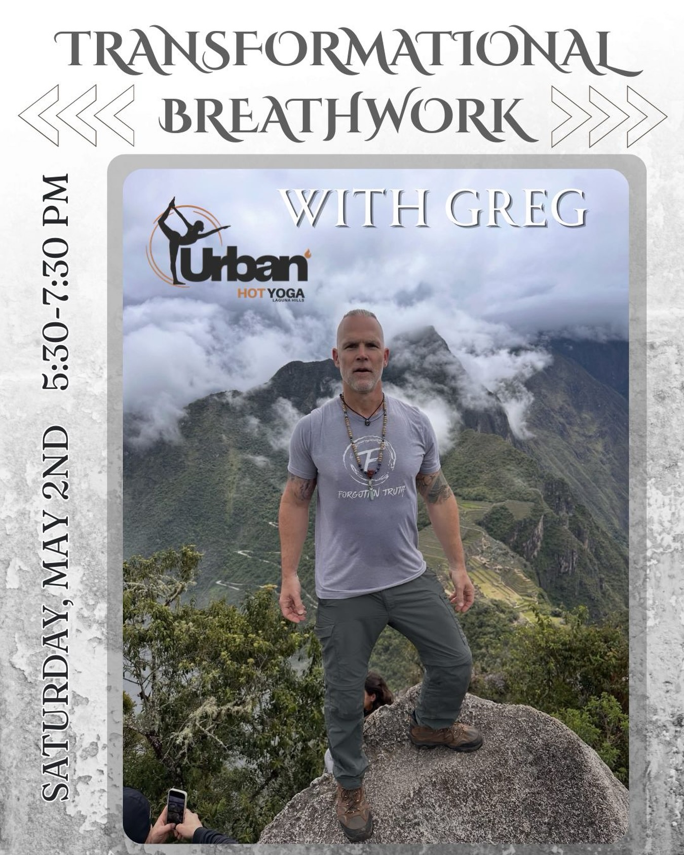 This is your reminder that Transformational Breath work is happening TONIGHT at Urban from 5:30-7:30 PM with @meditationjunkie 🧘🏼♂️
#breathwork #yoga #transformational #orangecounty