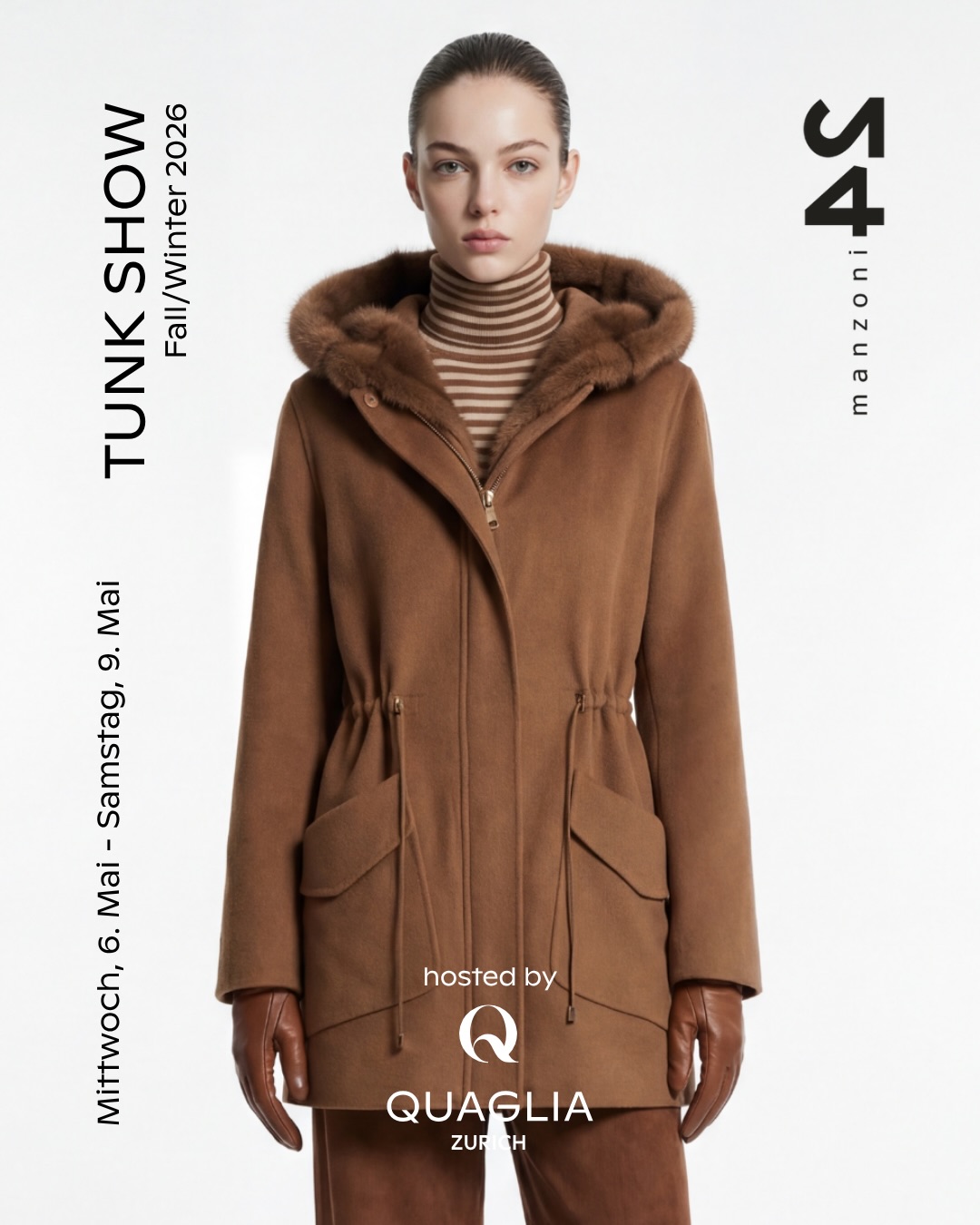 An exclusive moment at QUAGLIA
Join us for a private Trunk Show with Manzoni24 and discover the Fall/Winter 2026 collection before anyone else.
A unique opportunity to pre-order your favourite piece ahead of the season and experience Italian craftsmanship at its finest.
Wednesday, 6 May to Saturday, 9 May at QUAGLIA ZURICH📍Weinplatz 3, 8001 Zurich
#quagliazurich #manzoni24 #trunkshow #craftmanshipmatters #zurichswitzerland