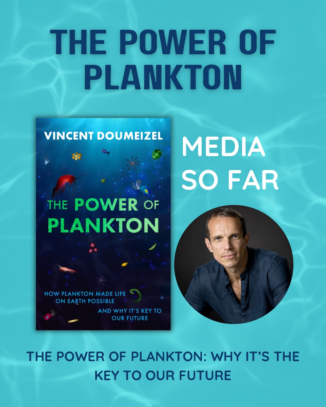 The Power of Plankton: Media so far 🌊
Translated by Charlotte Coombe
#ThePowerOfPlankton #MarineConservation #VincentDoumeizel #TheSeaweedRevolution #EnvironmentalNonFic