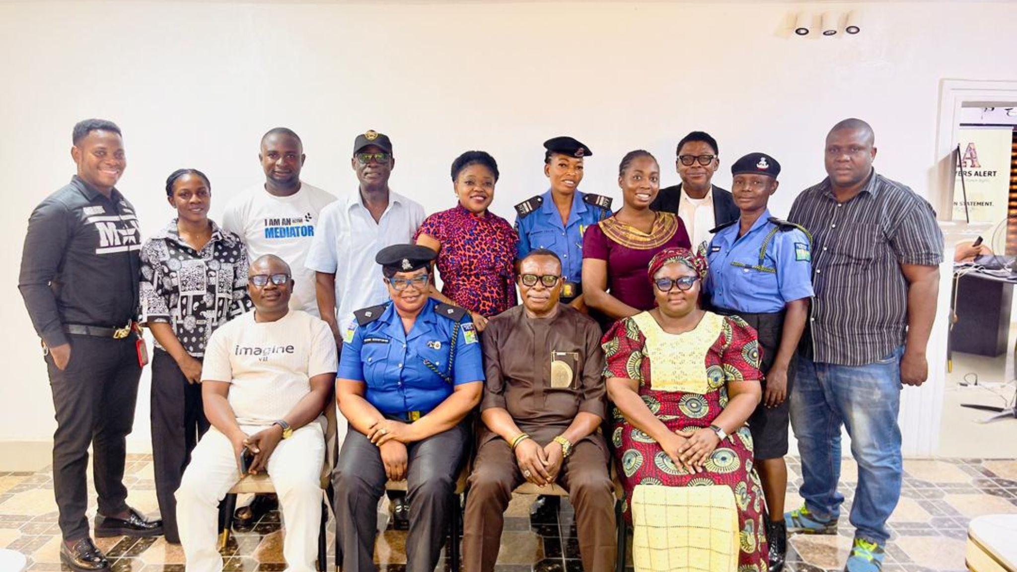 Benue PCPS Steering Committee Adopts Plans for Strengthening Community-Led Public Safety
The Benue People-Centred Public Safety (PCPS) Steering Committee adopted key plans to strengthen community-led public safety initiatives across Benue State during its quarterly meeting convened by Lawyers Alert.
The committee received updates on major project activities, including the official launch of the PCPS initiative by the Benue State Government, engagements with traditional rulers in Agatu Local Government Area, meetings with Community Policing Committees (CPCs) in Katsina-Ala Local Government Area and Guma Local Government Area, as well as the statewide stakeholder reflection meeting.
The committee also agreed on the next steps for implementation, including the research phase, inauguration of the CPC in Agatu LGA, engagement with Local Government Chairpersons through ALGON, and continued CPC activities across the state. Members commended Lawyers Alert for the progress achieved and reaffirmed their commitment to sustained collaboration for effective project delivery.
The People-Centred Public Safety Project is Supported by the Open Society Foundations