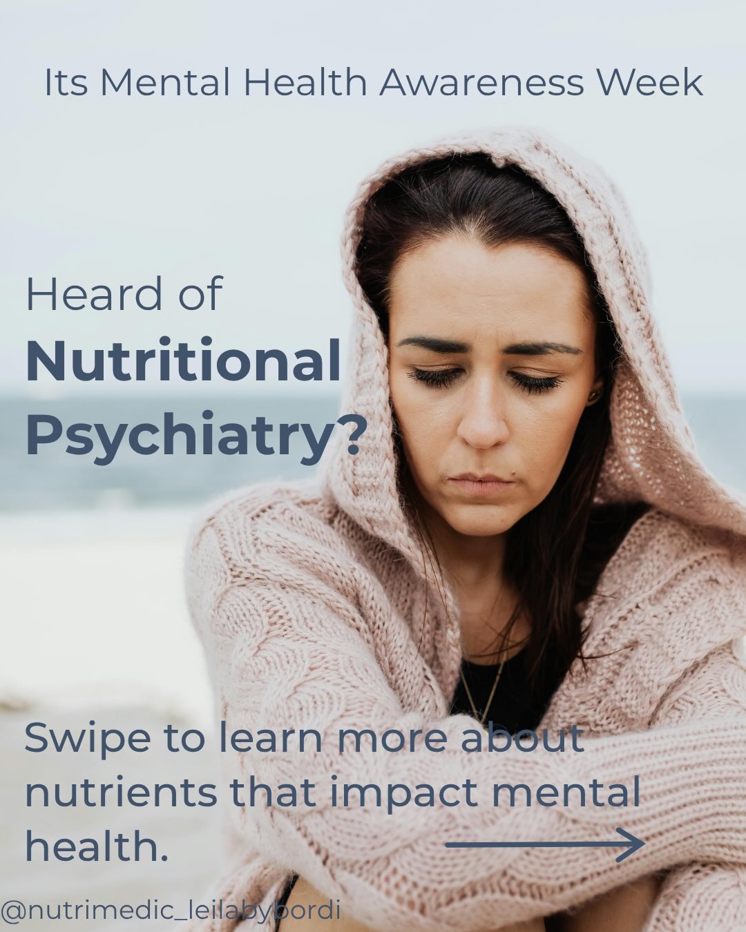 Recent NHS and government surveys suggest that around 1 in 5 adults in England experience a common mental health condition such as anxiety or depression in a given year. Mental health isn’t “all in our head.” It’s deeply influenced by our genetics, nutrition and biochemistry. Swipe to learn about nutritional psychiatry and how personalised nutrition and nutrigenomics can support your mental health.
If you’re struggling with anxiety, low mood, overwhelm, OCD or emotional exhaustion or dysregulation…
👉 You body may be lacking certain nutrients.
Nutritional psychiatry offers a science-led, compassionate approach to mental wellbeing.
💬 DM me to explore how personalised nutrition and nutrigenomics could support your health.
#nutritionalpsychiatry
#nutritionaltherapy
#mentalhealthawarenessweek