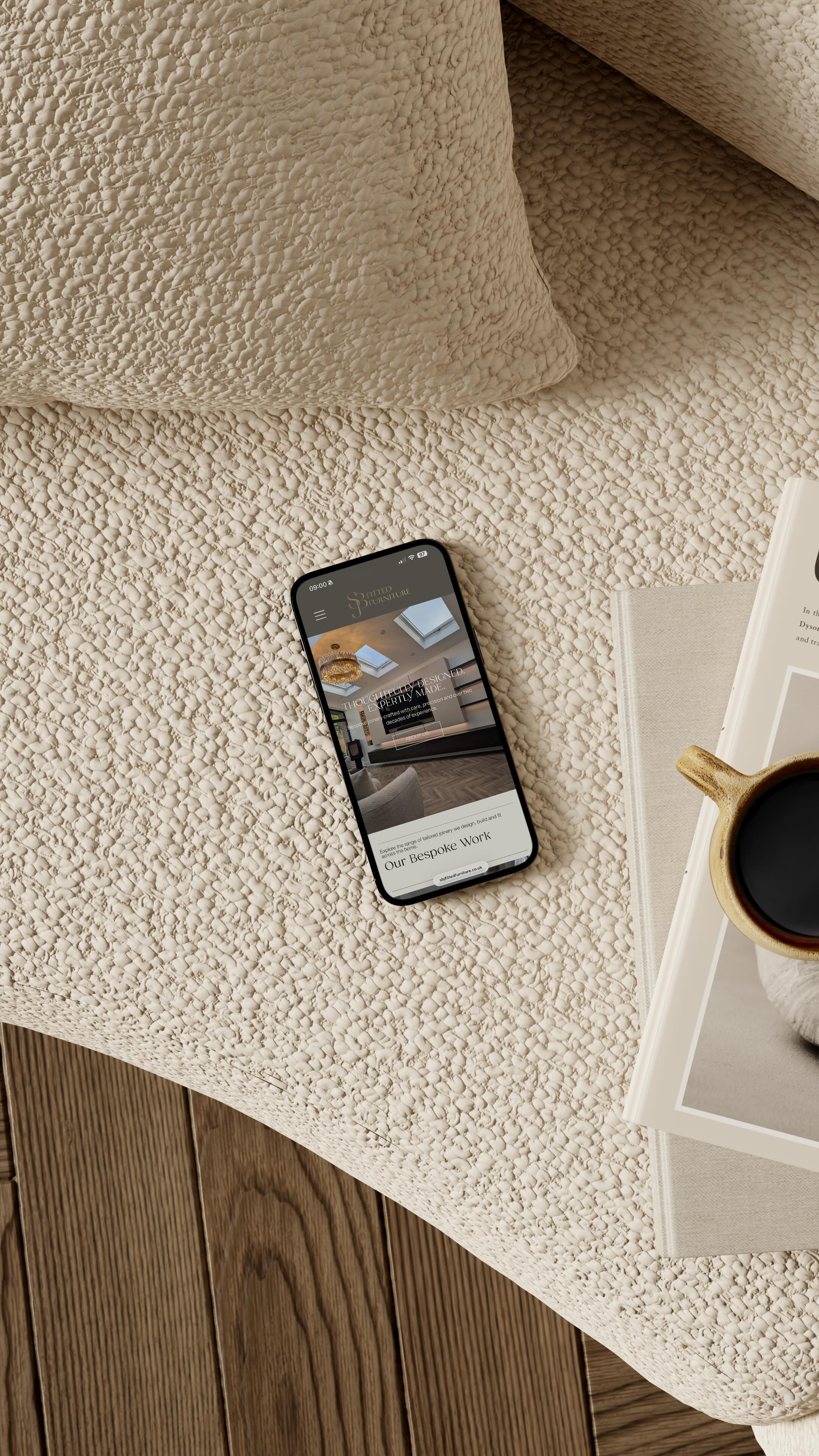 Introducing SBJ Fitted Furniture new website ✨
Our goal for this project was to create a website that felt minimal and refined, perfectly aligning with the bespoke branding we previously designed. From the layout and typography to the overall user experience, every element was designed to reflect the quality and style of the brand.
Designed to be clean, easy to navigate and visually led, the website allows the work and portfolio projects to stand out. 😍
#WebsiteDesign #BespokeJoinery #LuxuryInteriors #BrandDesign #webdesigneruk