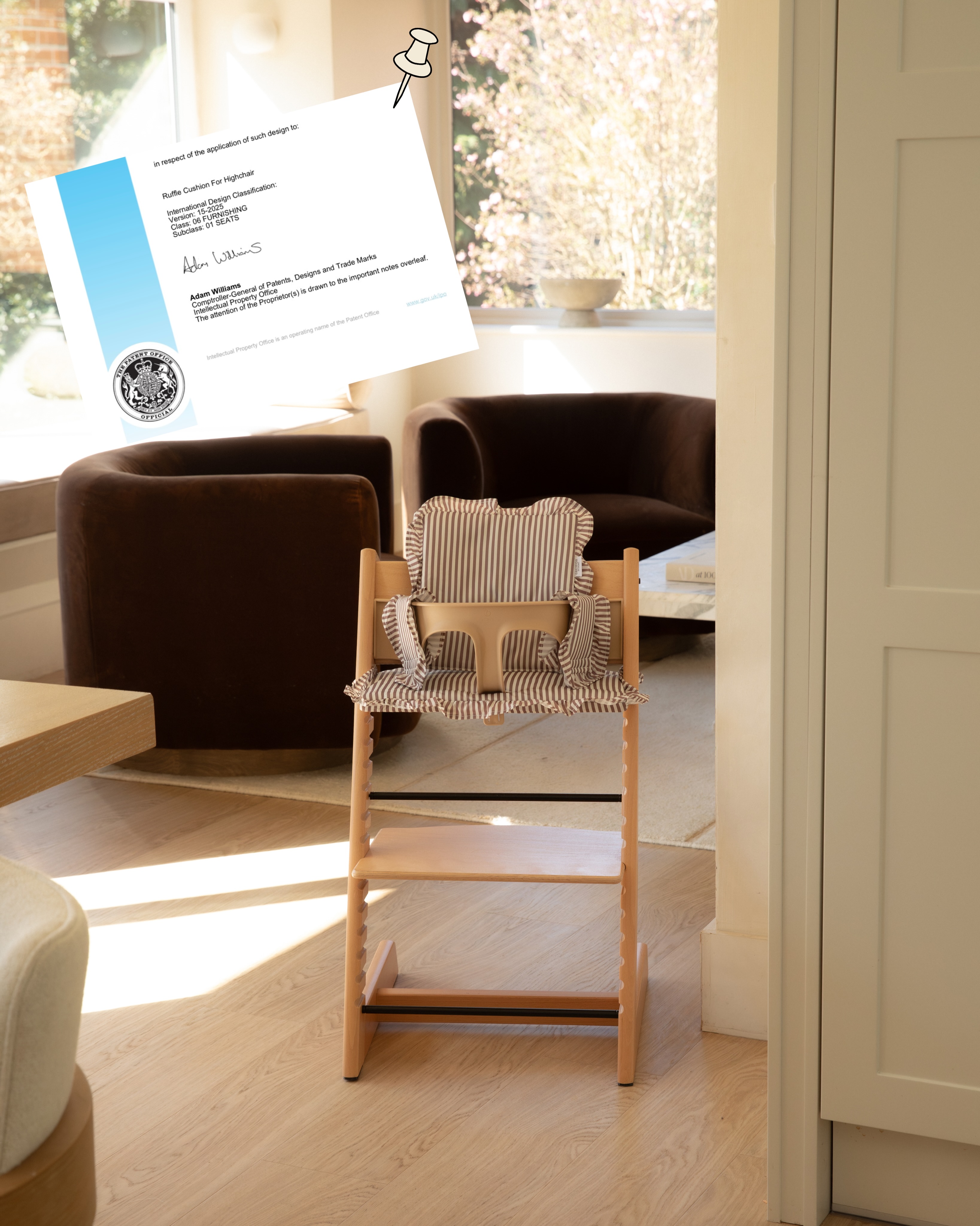Celebrating all the small wins these days 🥳🤎!!
It’s been a LONG time coming, but the relief knowing our ruffle cushions cannot be copied and my hard work is now officially protected is such a weight of my shoulders 🥹.
One proud small business owner 🙋♀️ happy Friday!!
#highchair #cushion #highchaircushion #greyfoxdesigns #stokke