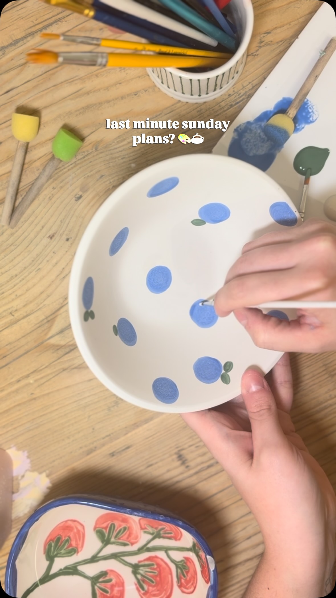 If you’re scrolling trying to decide what to do today… this is your sign 👀
We’ve got pottery painting spaces available today for all ages ✨
No experience needed, just pick a piece and we’ll help with the rest 🤍
Walk-ins welcome if we can fit you in, but booking online is best!
Open 10 til 4 🫶
#potterypainting #sundayplans #familyactivities #datenightideas #creativefun